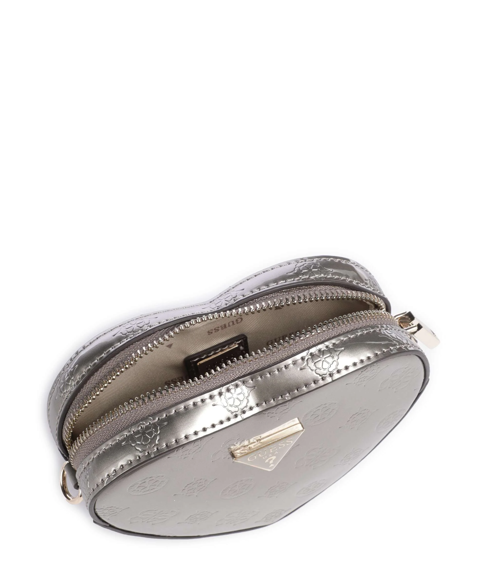 Guess Arnela Crossbody bag pewter logo - Image 6
