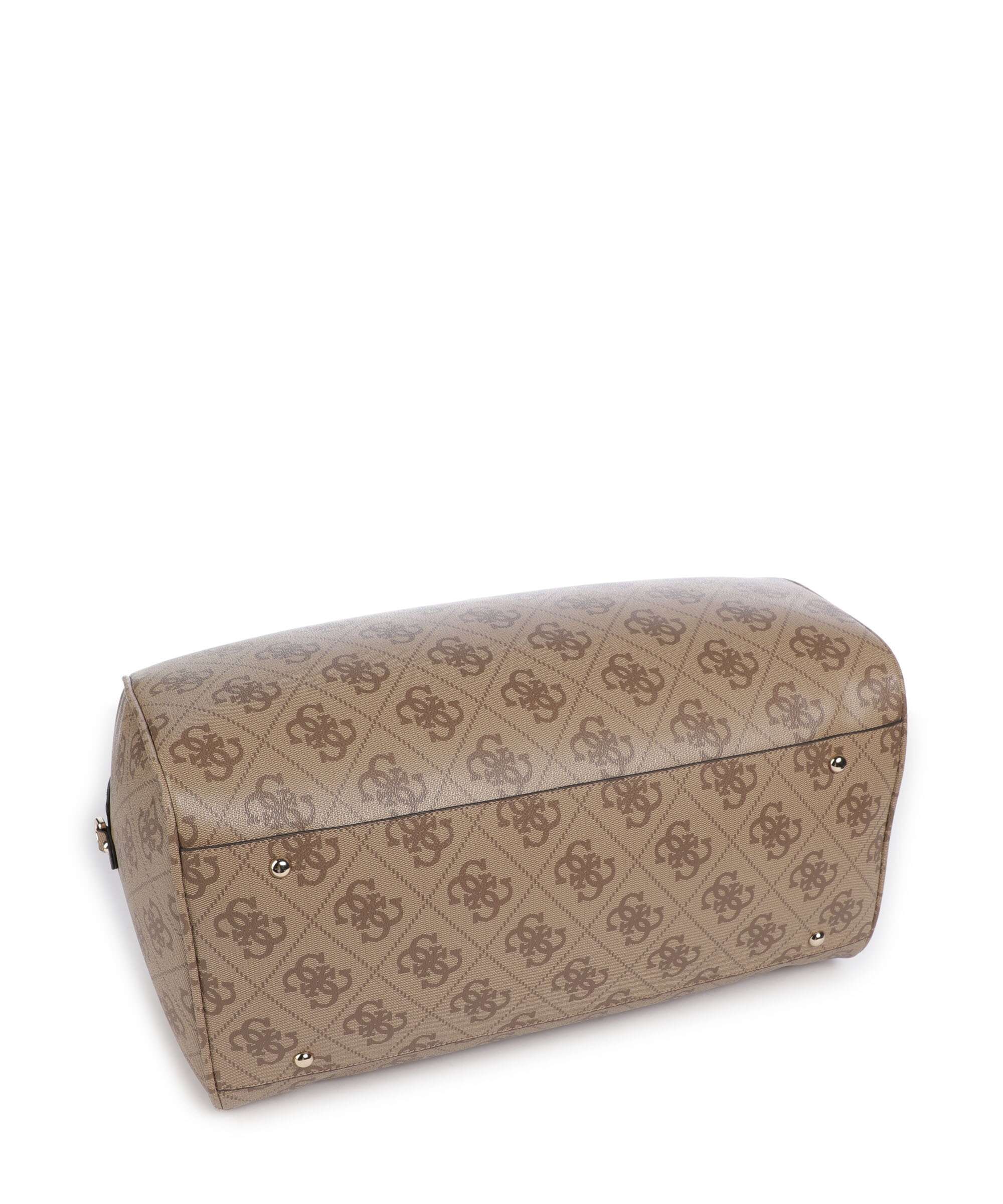 Guess Berta 4G Logo Weekend bag latte logo/brown - Image 4