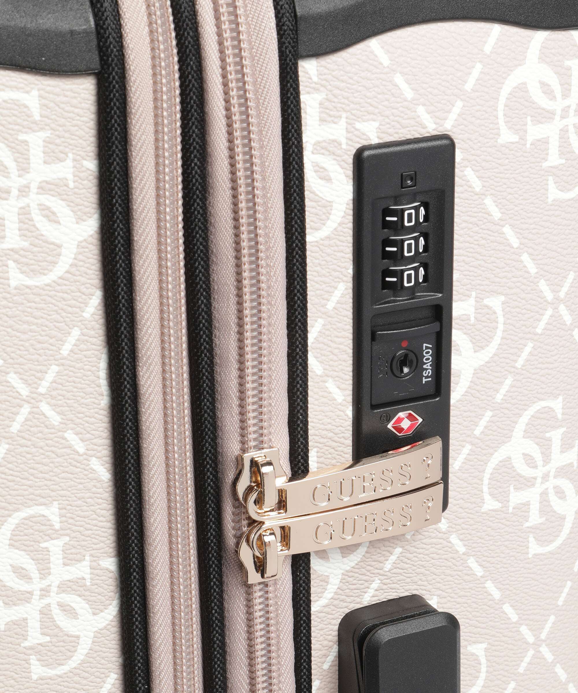 Guess Berta Maxi 4G Spinner (4 wheels) sand logo - Image 3