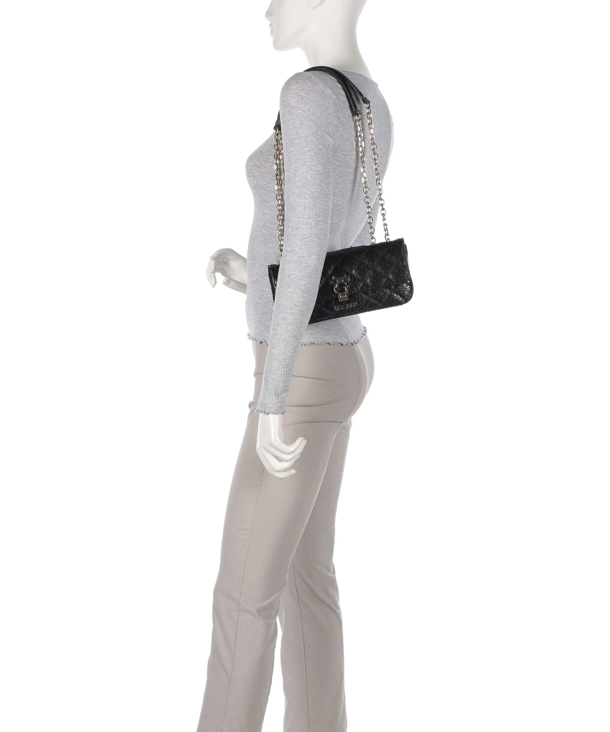Guess Bessey G-Shine Shoulder bag black - Image 3