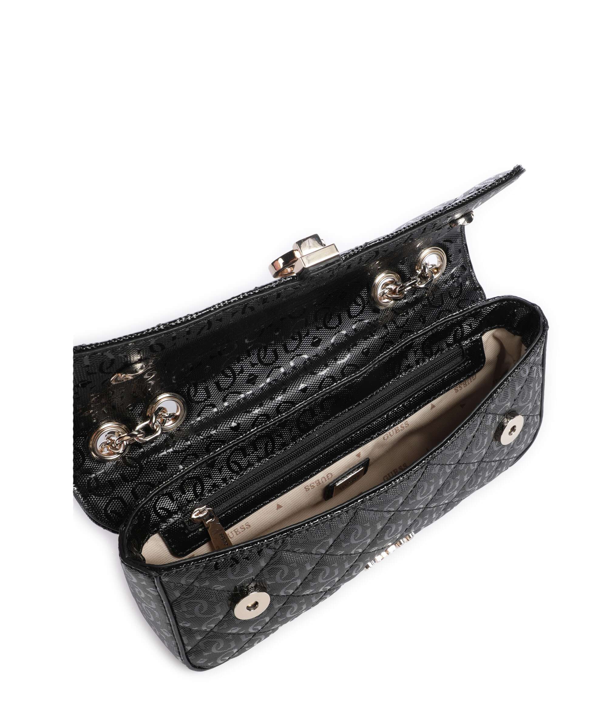 Guess Bessey G-Shine Shoulder bag black - Image 7