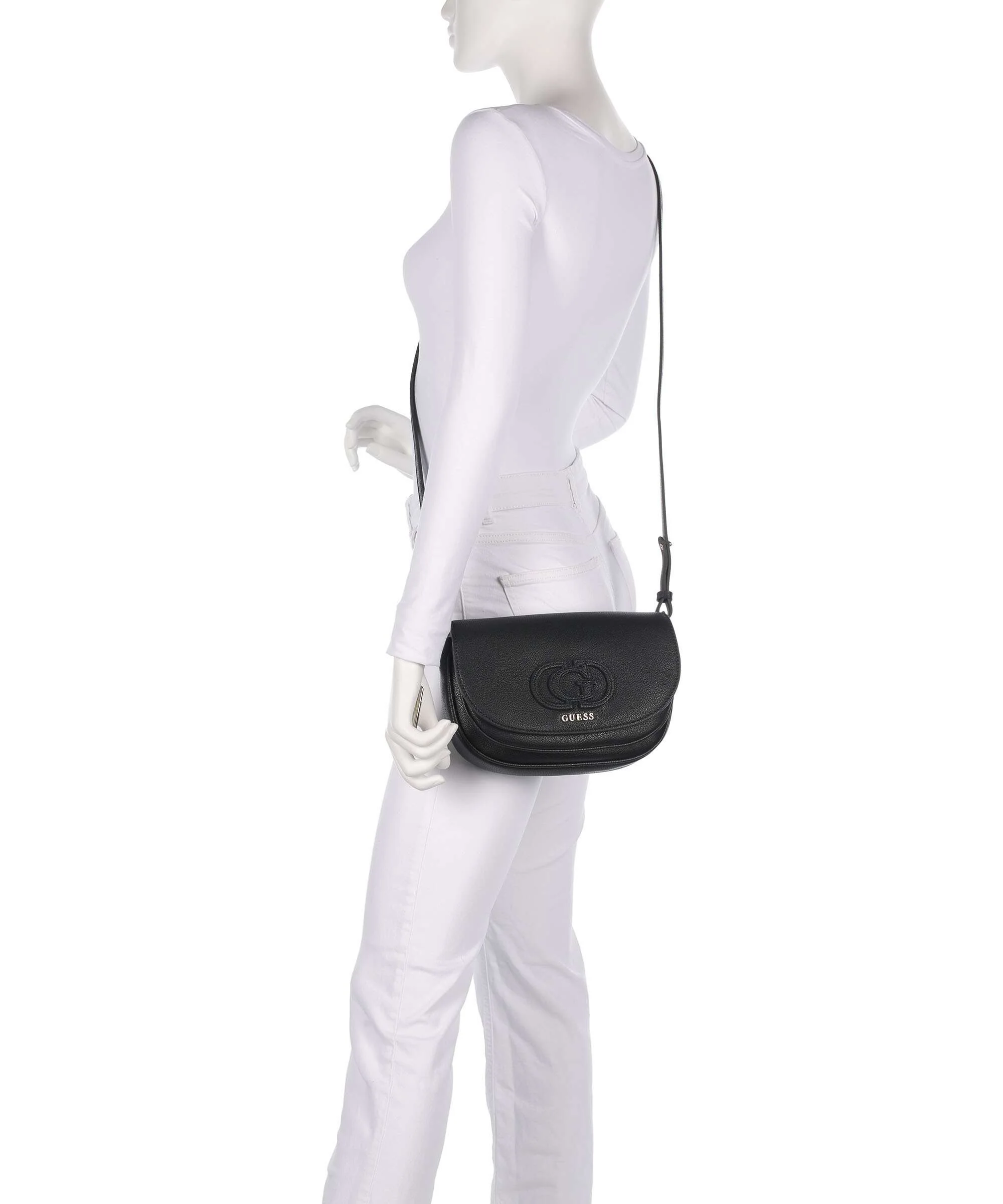 Guess Calebra Crossbody bag black - Image 3