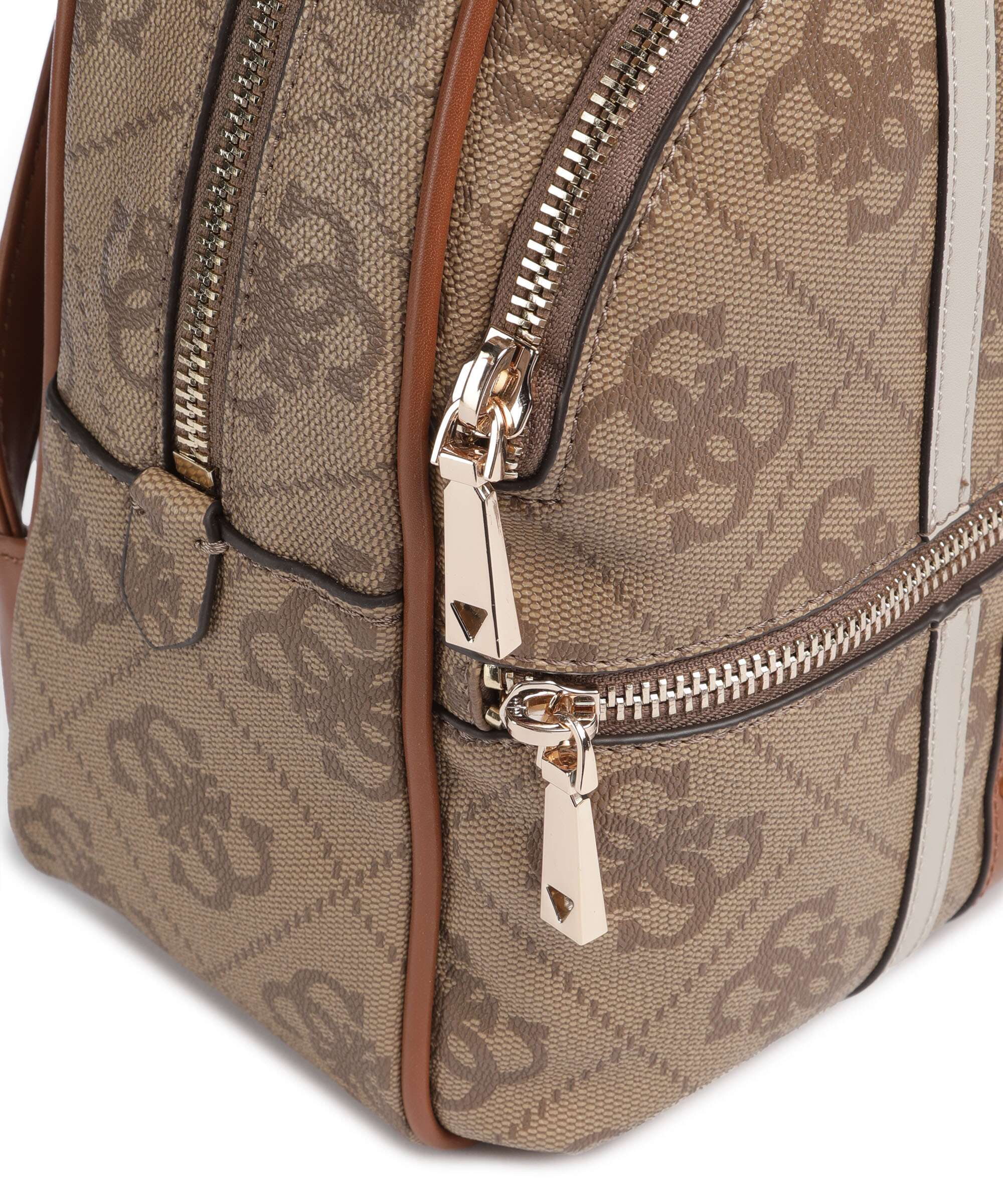 Guess Erenia Backpack latte logo - Image 4