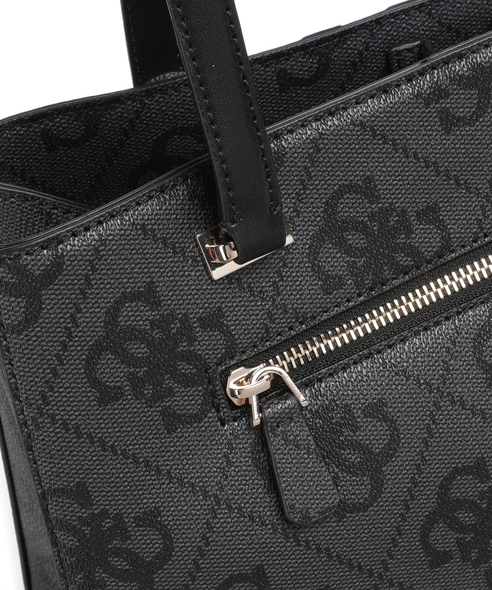 Guess Erenia Tote bag coal logo - Image 4