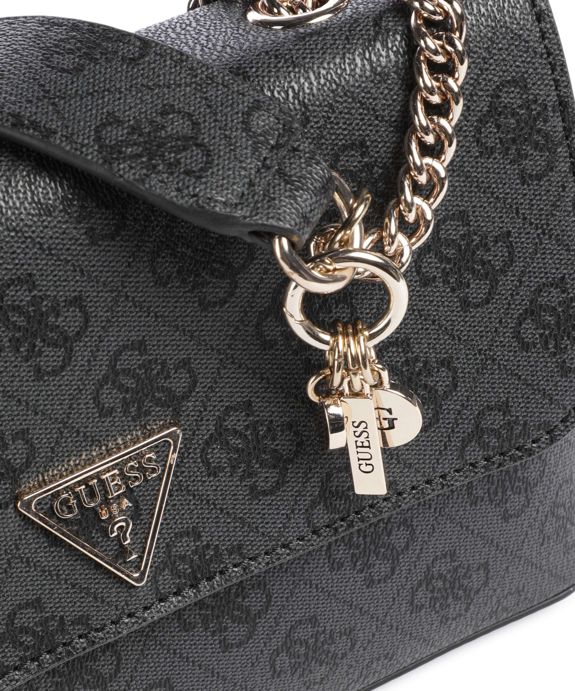 Guess Erica Eco Shoulder bag coal logo - Image 5