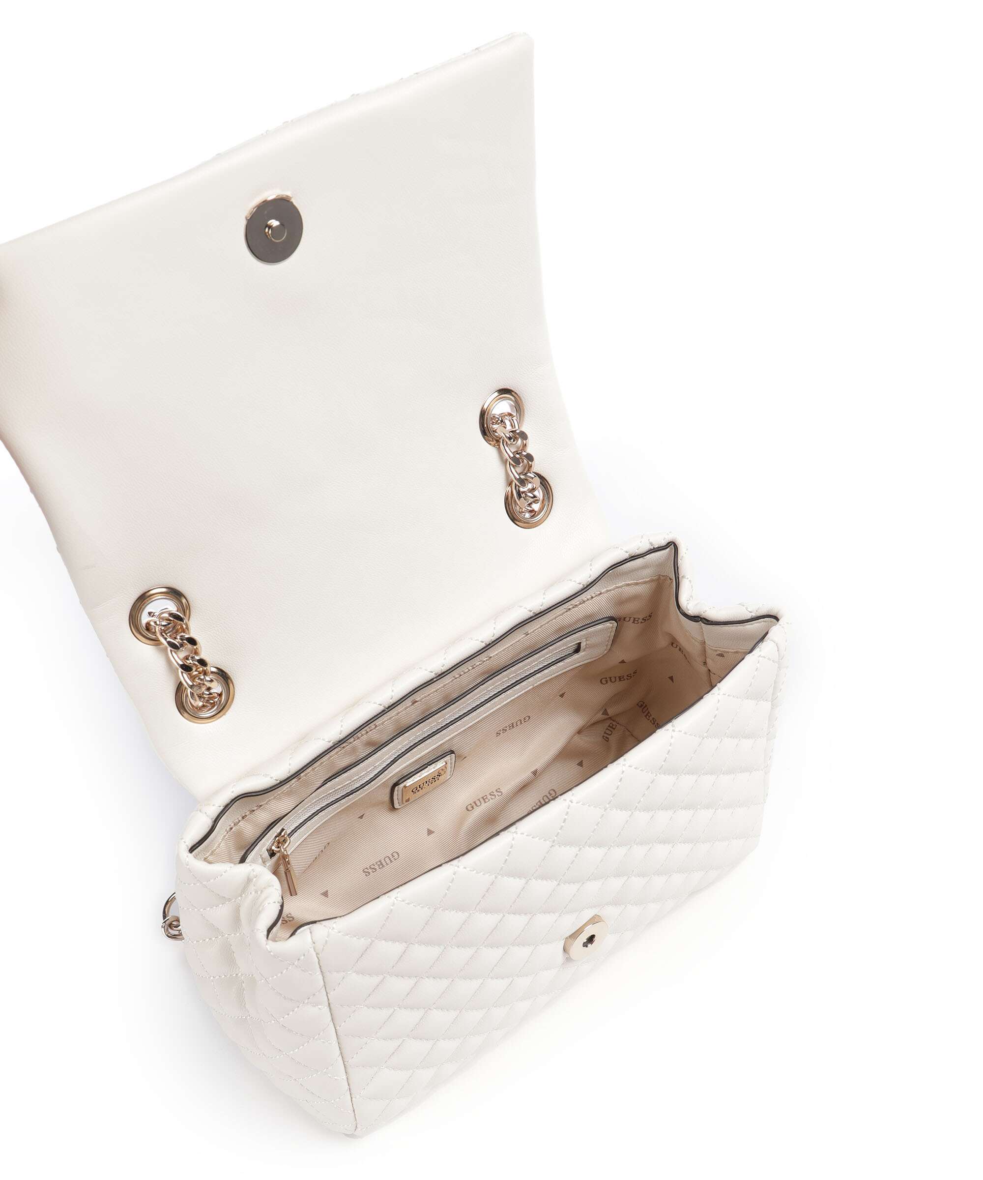 Guess Everlee Shoulder bag offwhite - Image 8