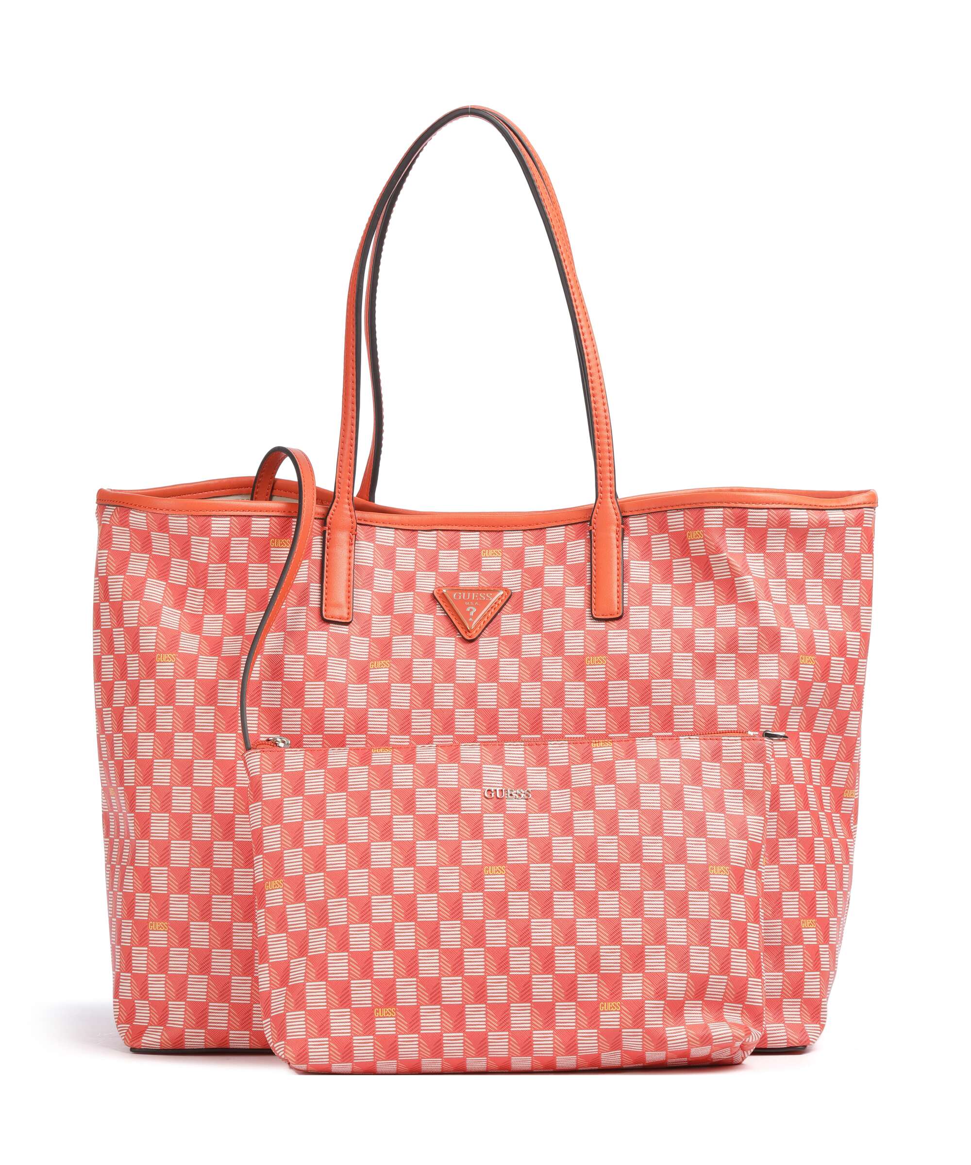 Guess G Wave Large Tote bag orange logo - Image 2