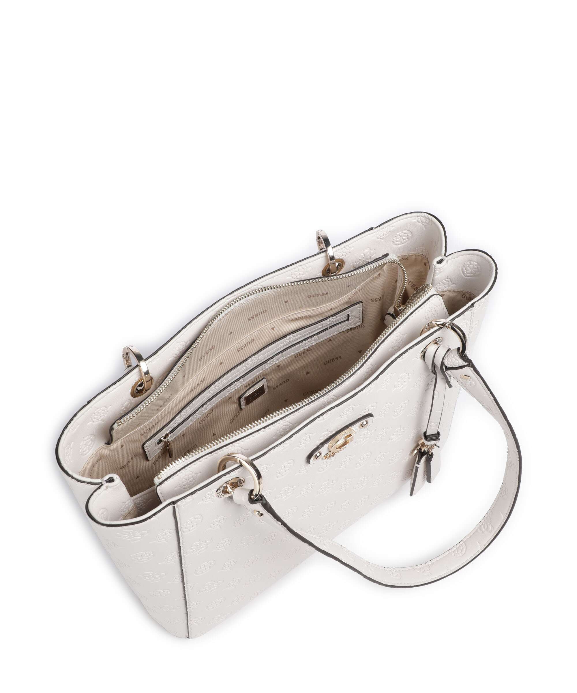 Guess Gerty Peony Tote bag offwhite - Image 5
