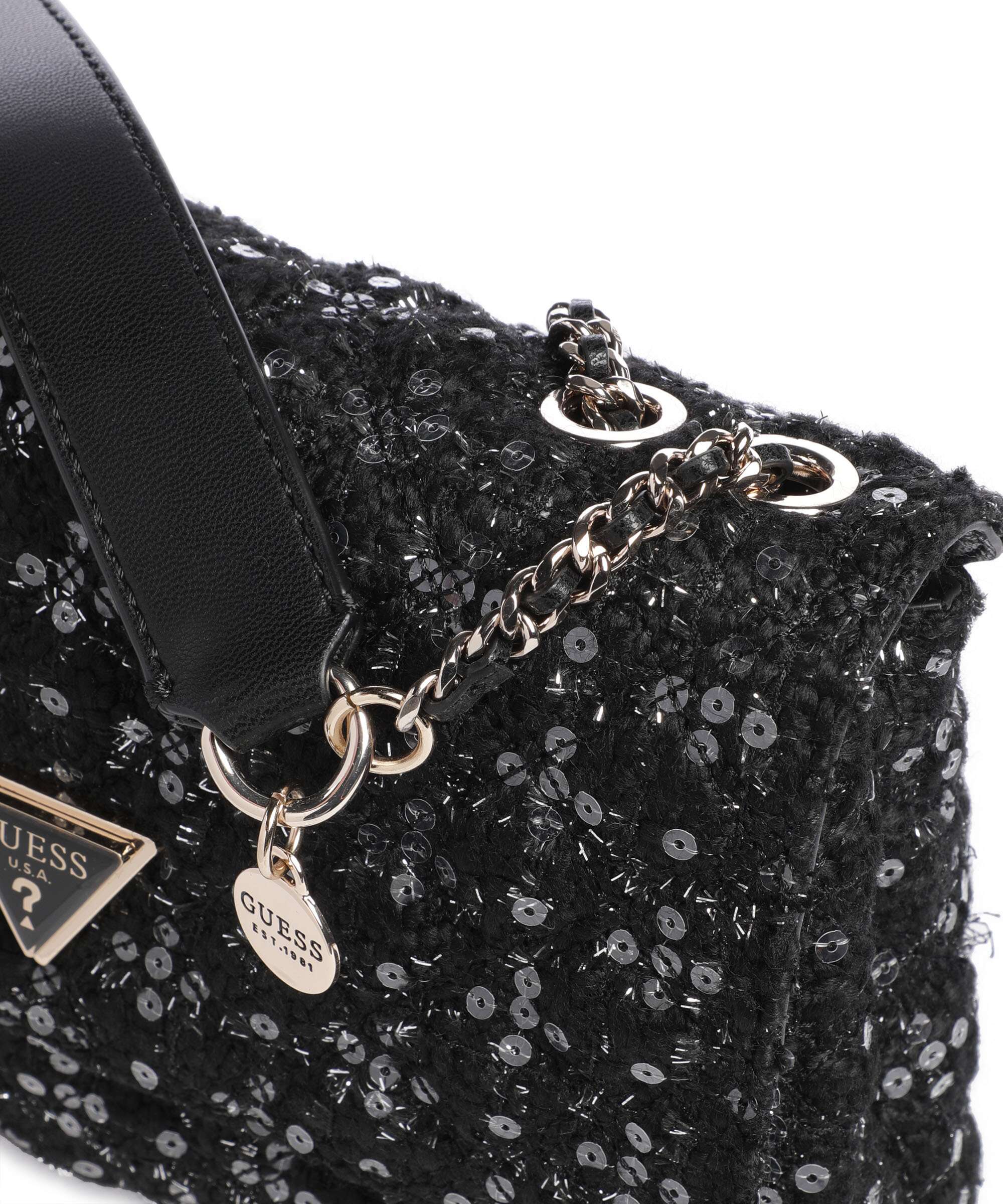 Guess Giully Shoulder bag black/grey - Image 5