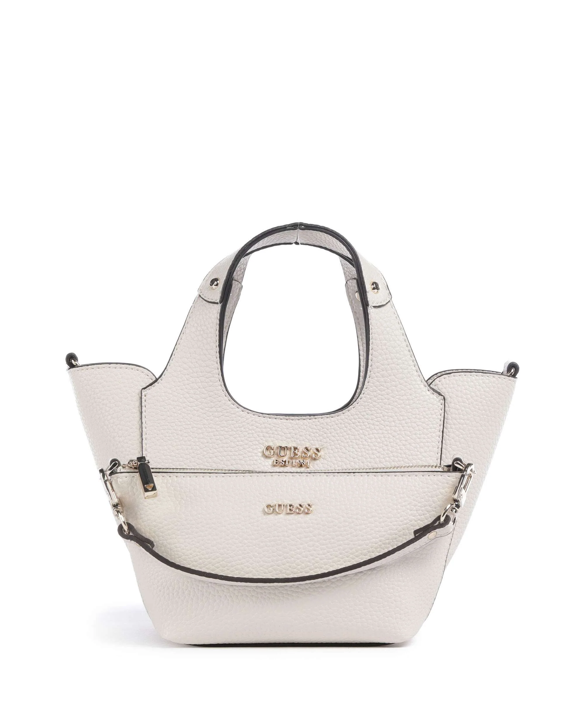 Guess Helina Mini Handbag bone - Image 2