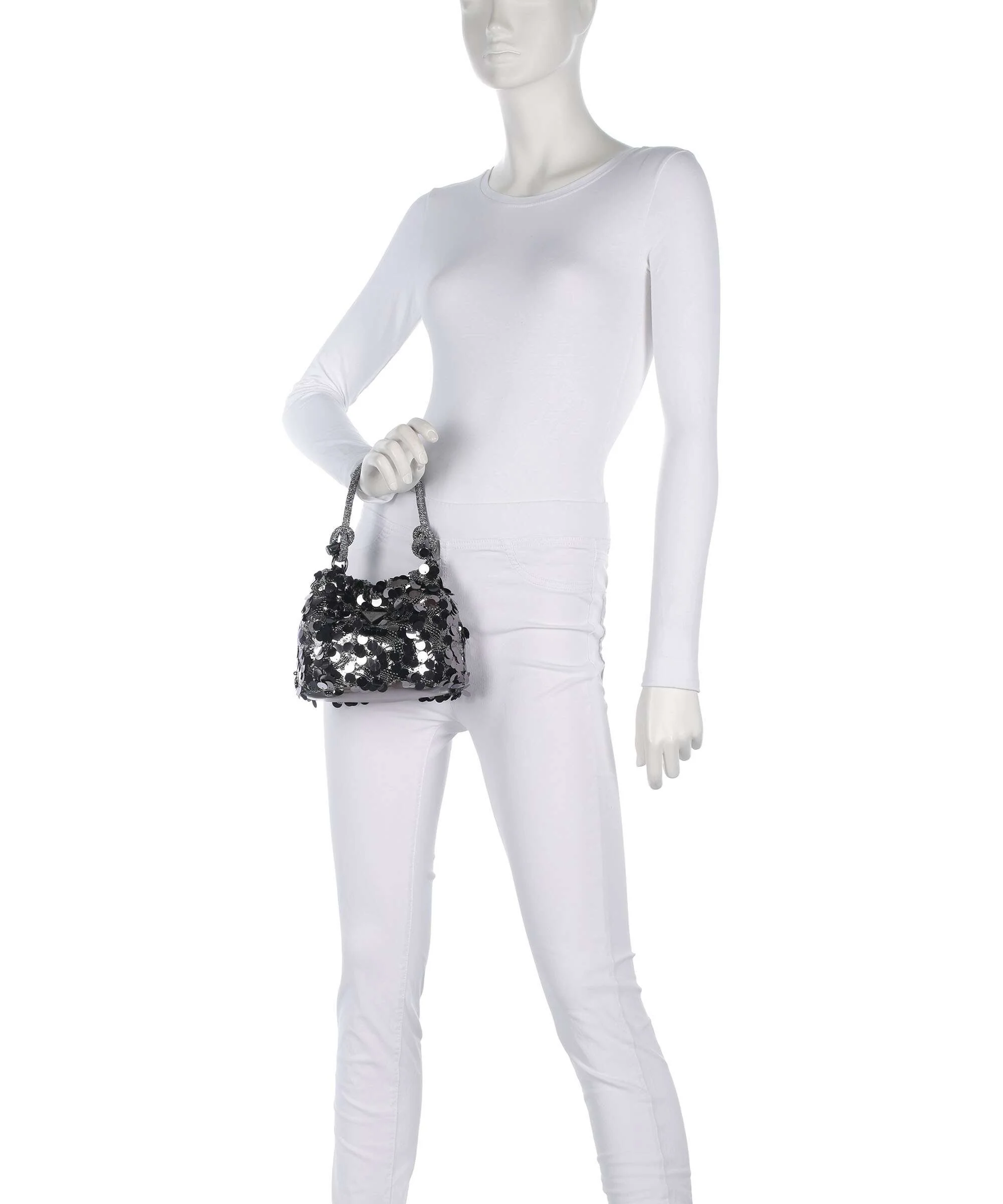 Guess Holiday Bucket bag pewter - Image 4