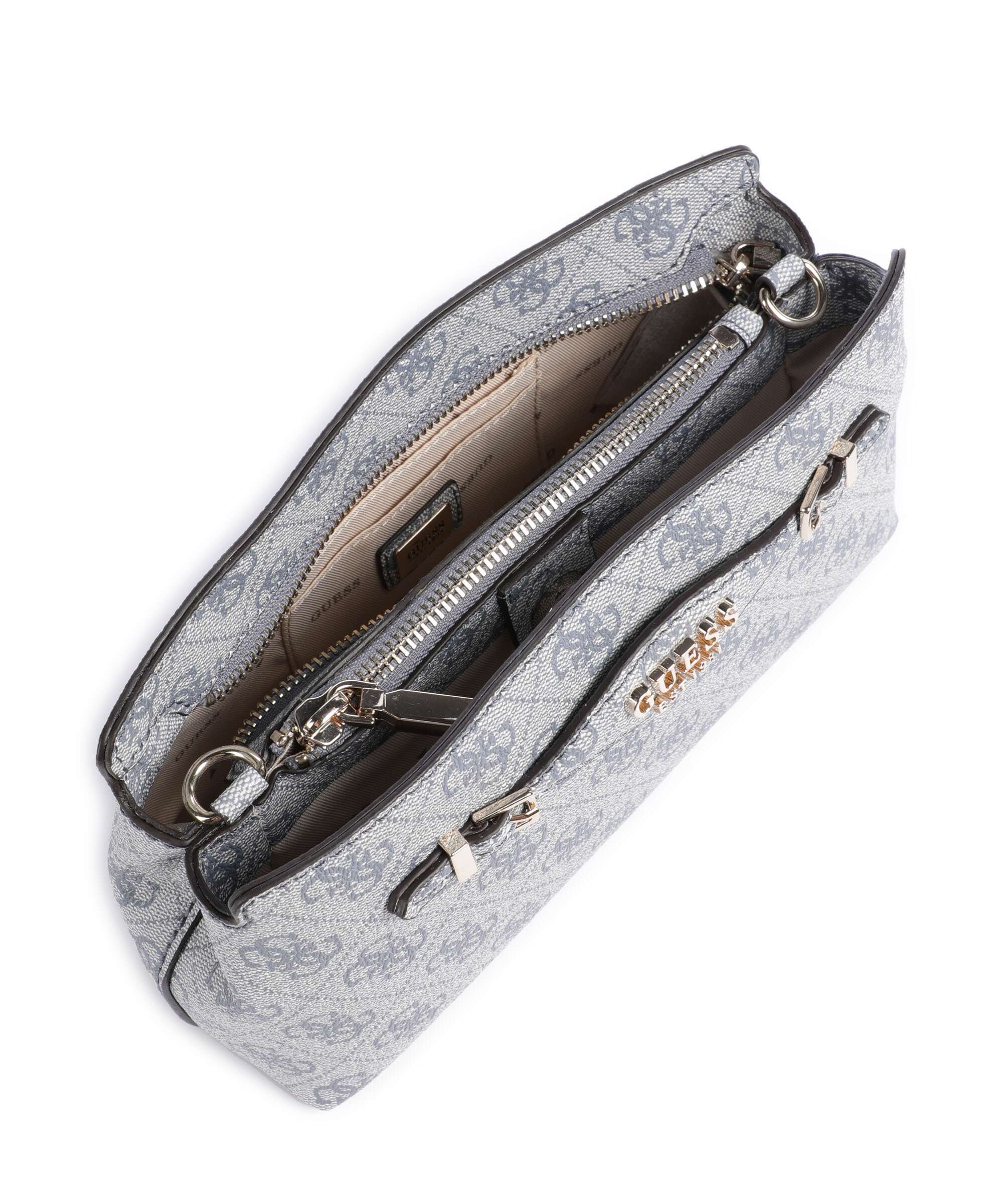 Guess Katya 4G Logo Crossbody bag slate grey - Image 6