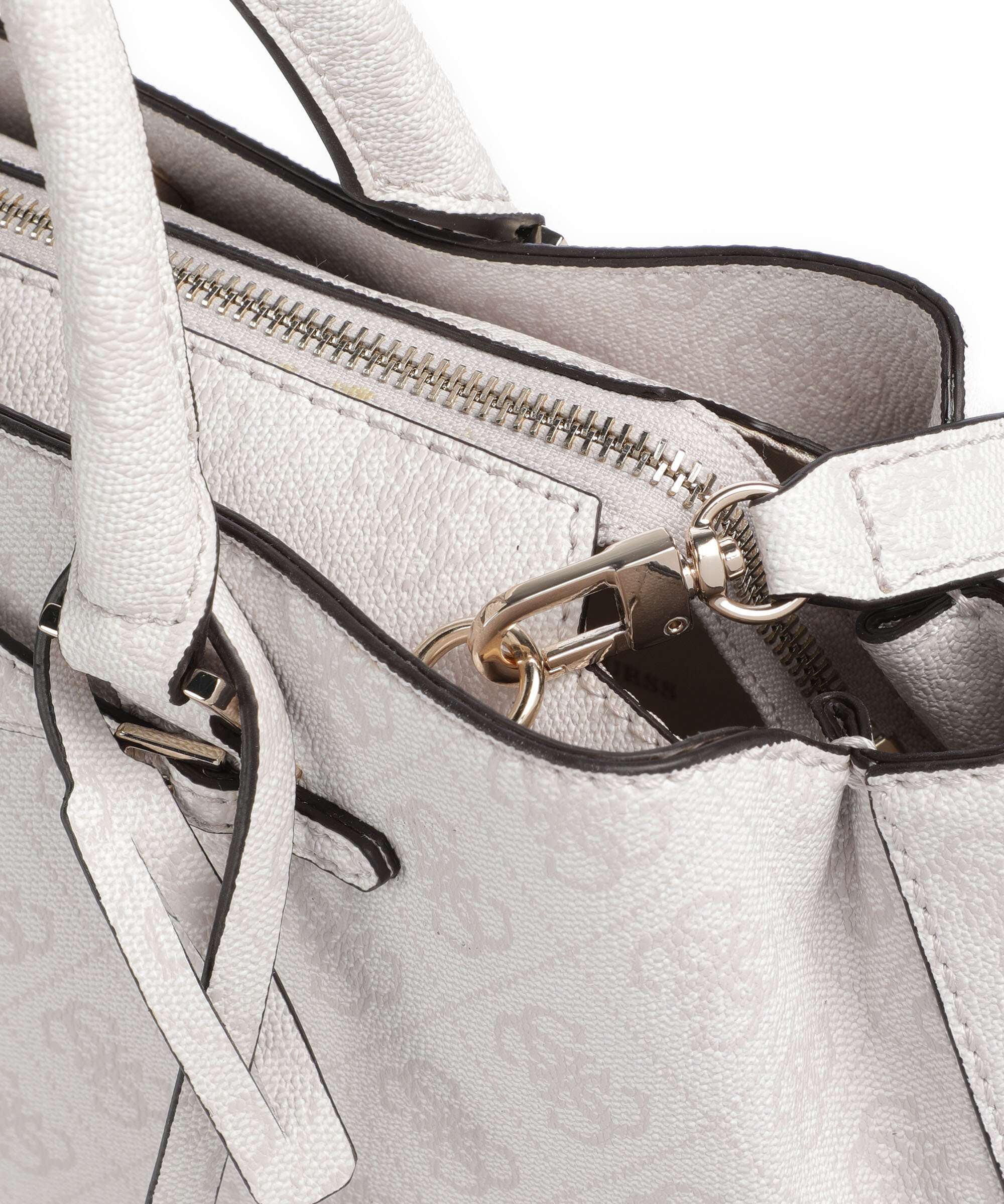 Guess Katya 4G Logo Handbag white logo - Image 4