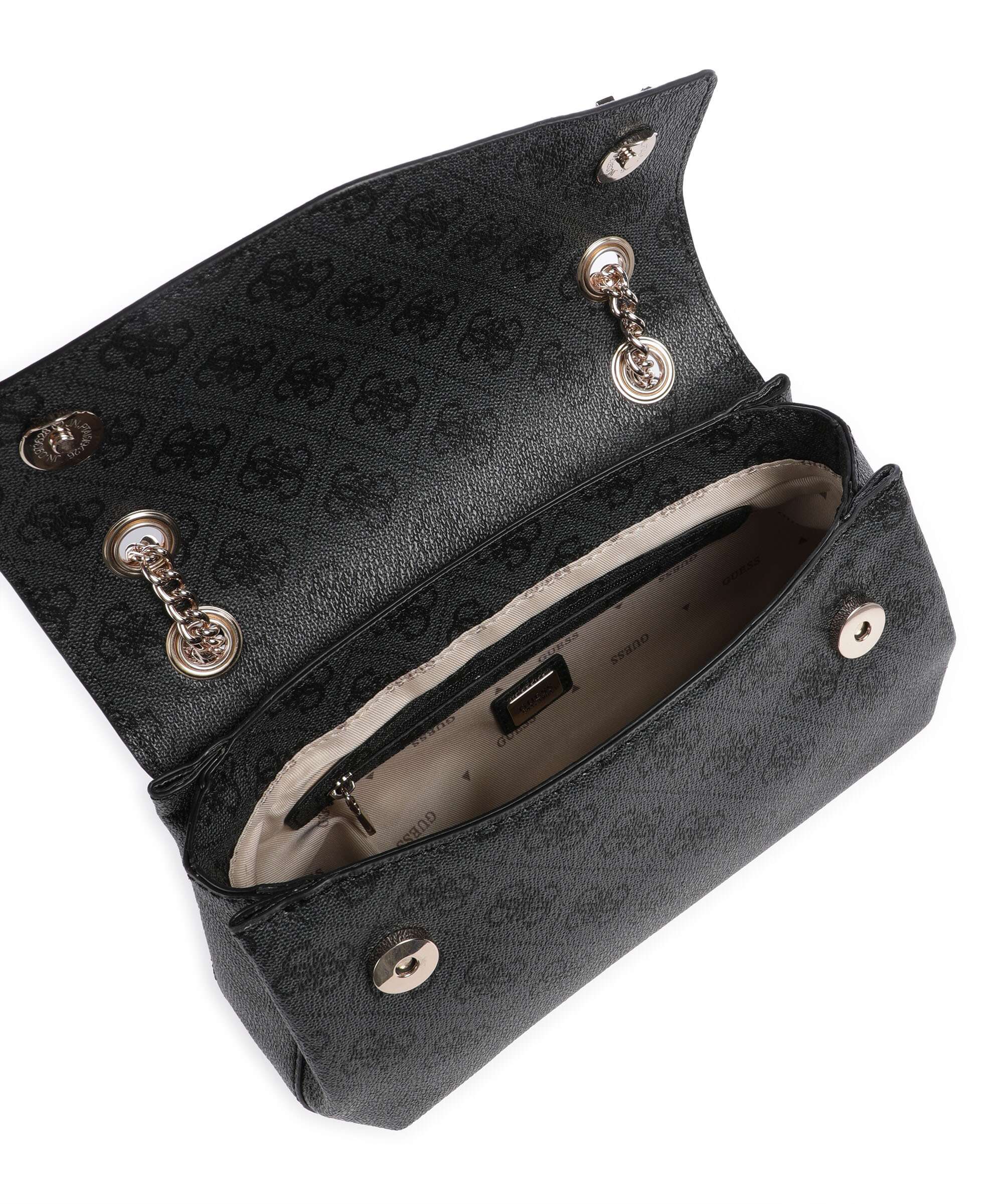 Guess Katya 4G Logo Shoulder bag coal logo - Image 7