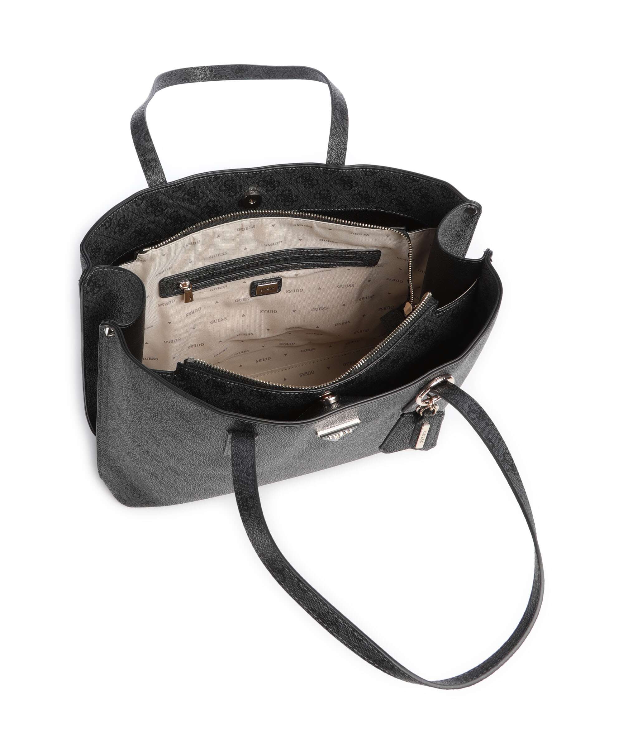 Guess Meridian Tote bag coal logo - Image 7