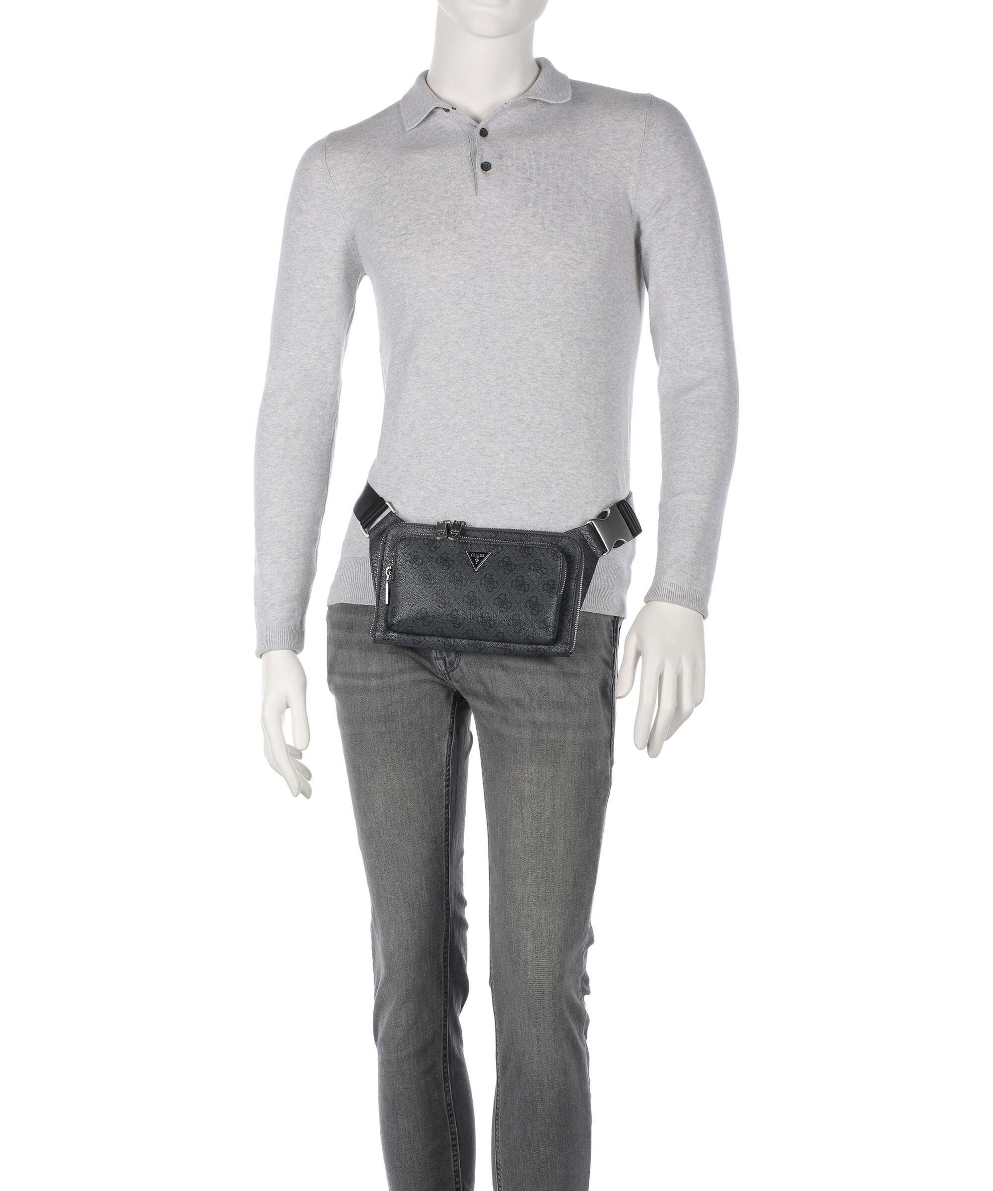 Guess Milano 4G Eco Belt bag black - Image 3