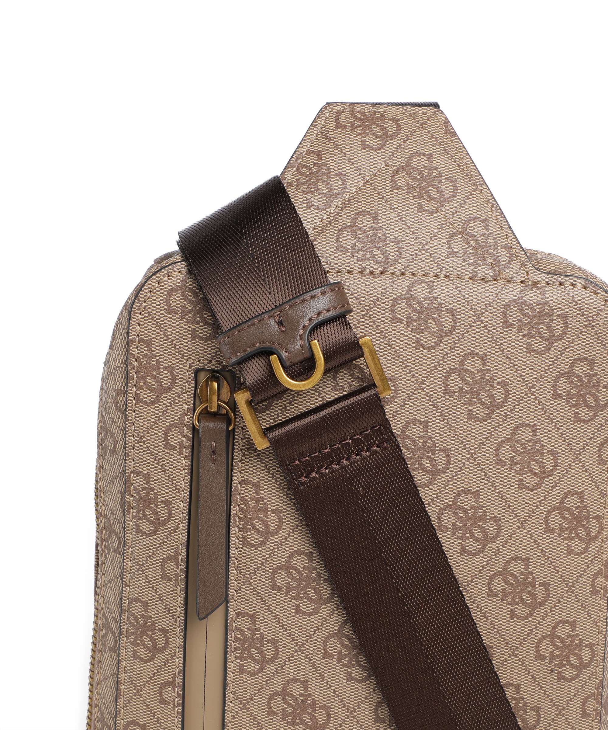 Guess Milano Sling bag beige/brown - Image 4