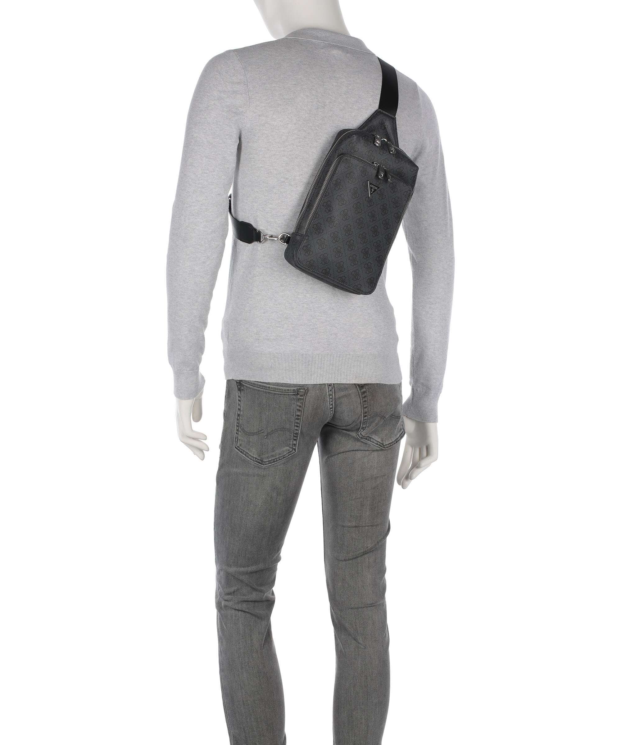 Guess Milano Sling bag black - Image 3