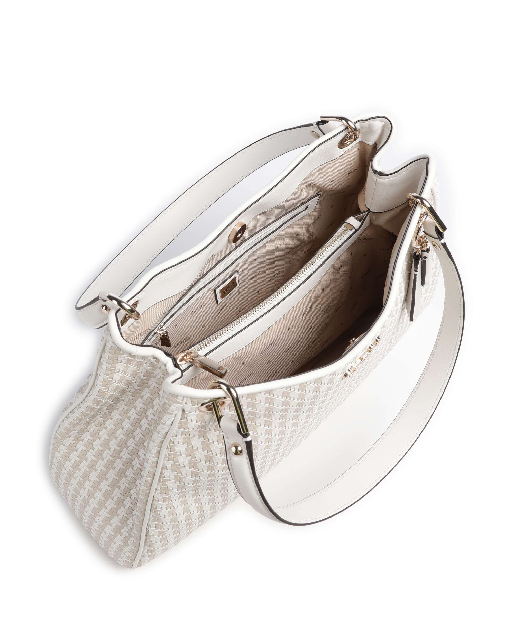 Guess Mirema Tote bag white/multicolour - Image 6