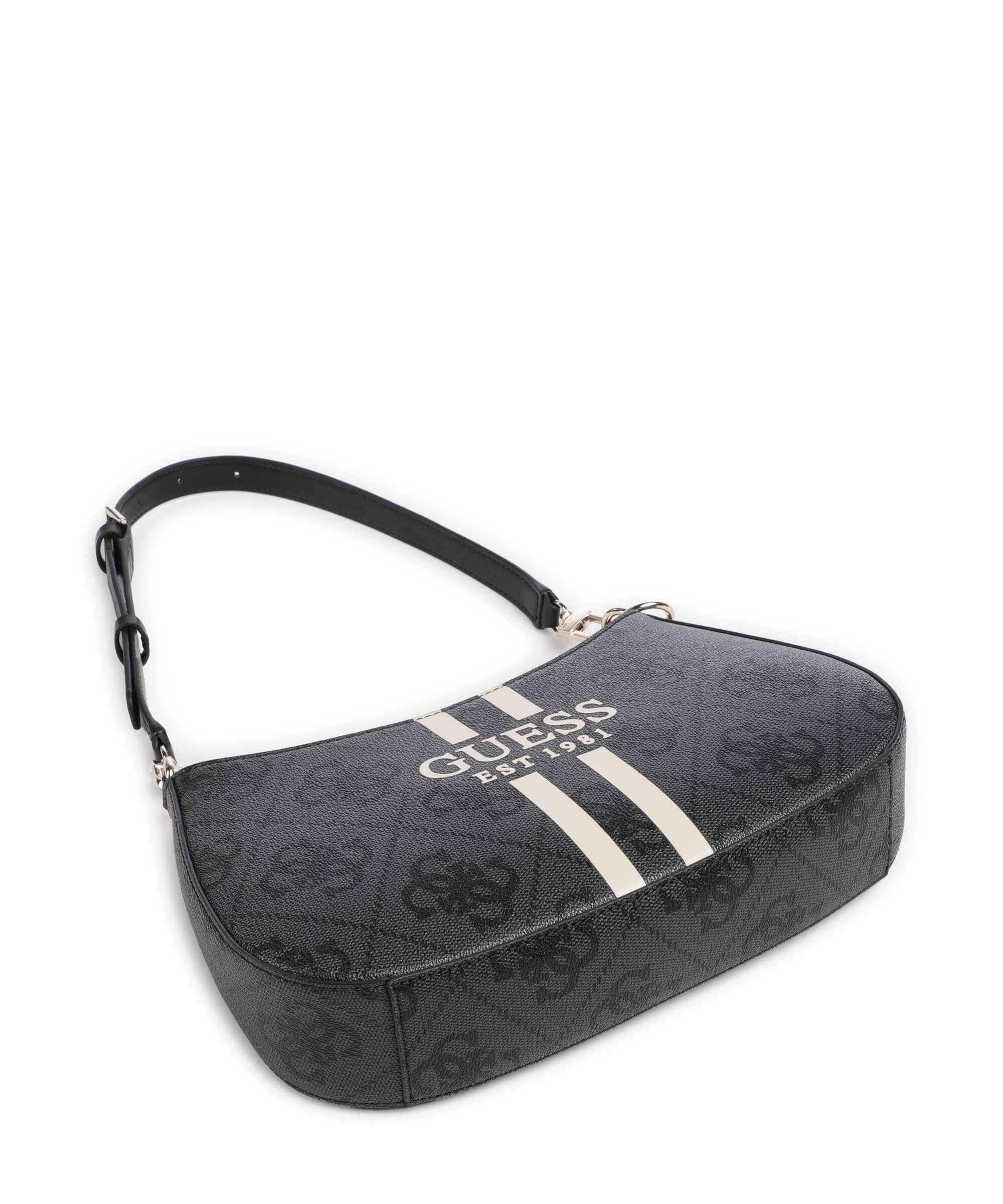 Guess Noelle 4G Logo Shoulder bag coal logo - Image 5