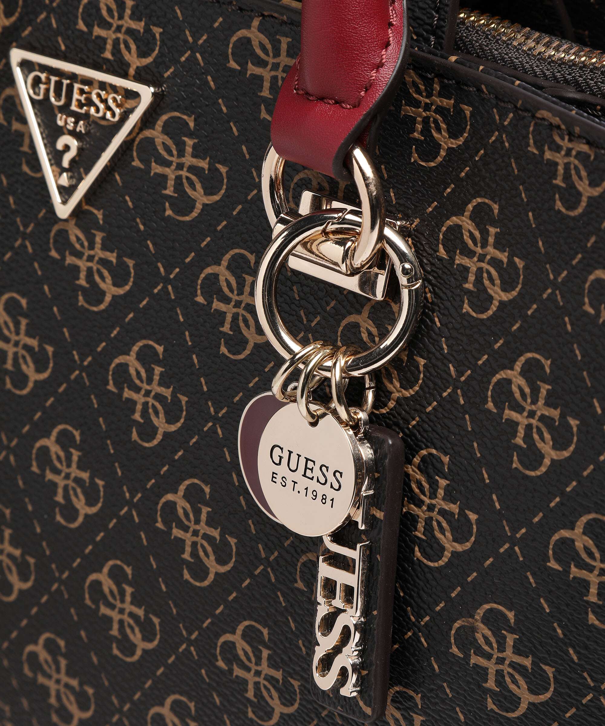 Guess Noelle Handbag brown - Image 6