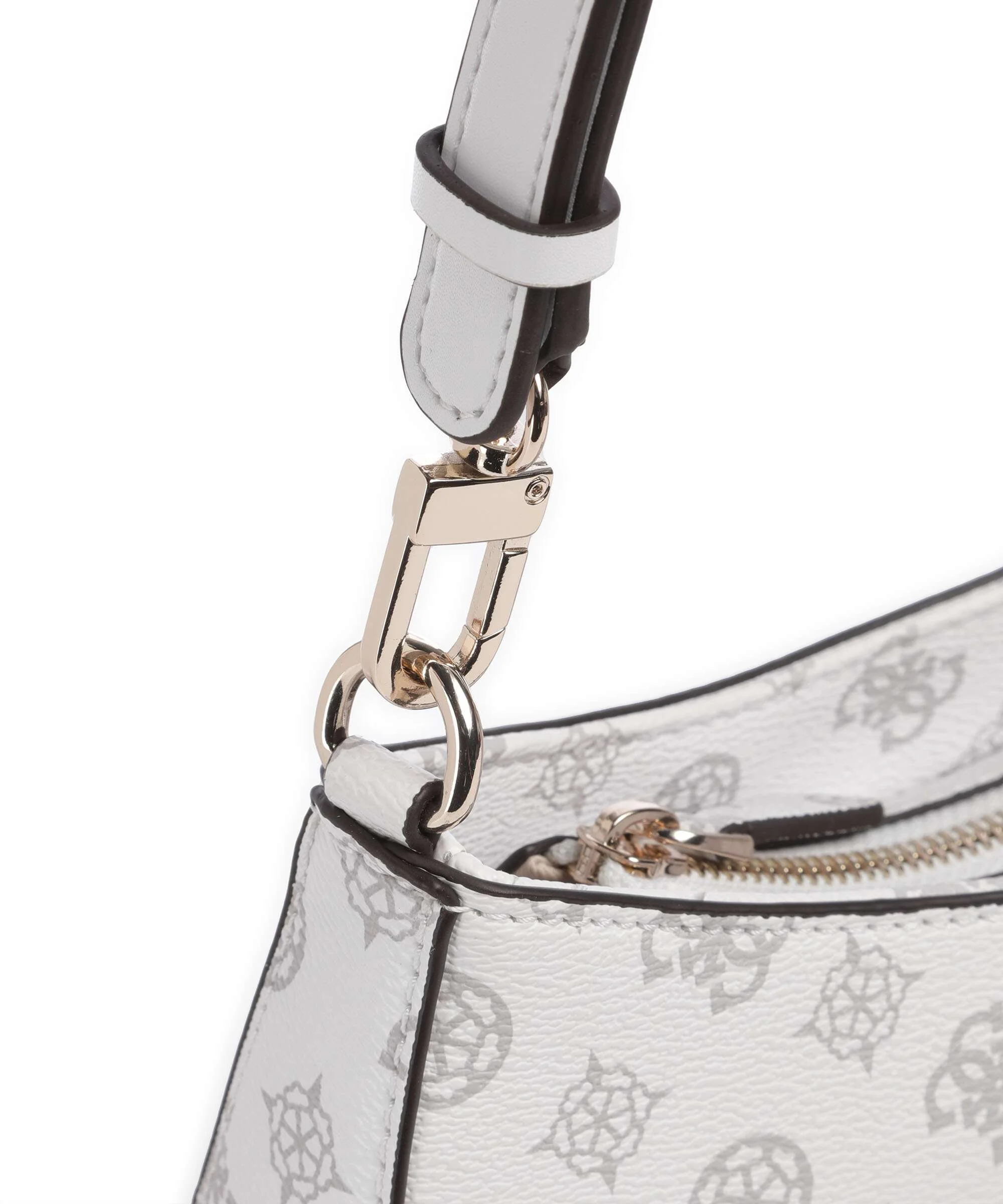 Guess Noelle Printed Peony Shoulder bag white logo - Image 4