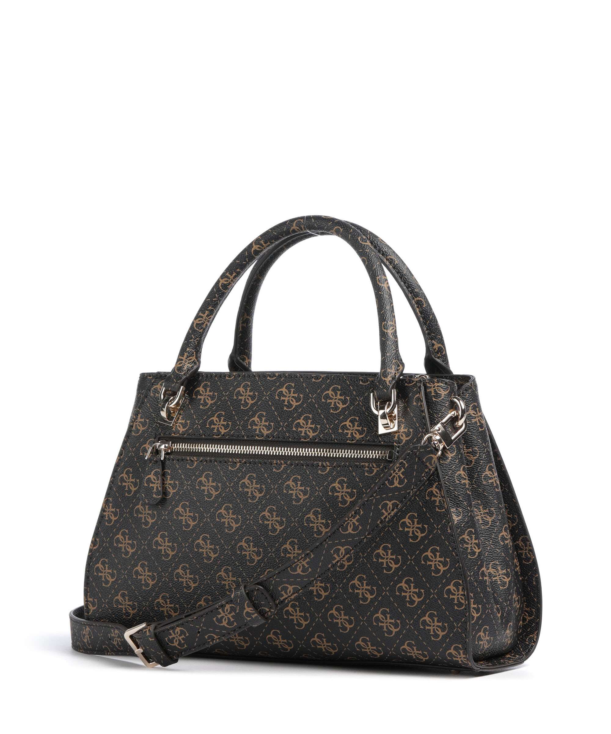 Guess Noelle Q Logo Handbag brown logo - Image 2
