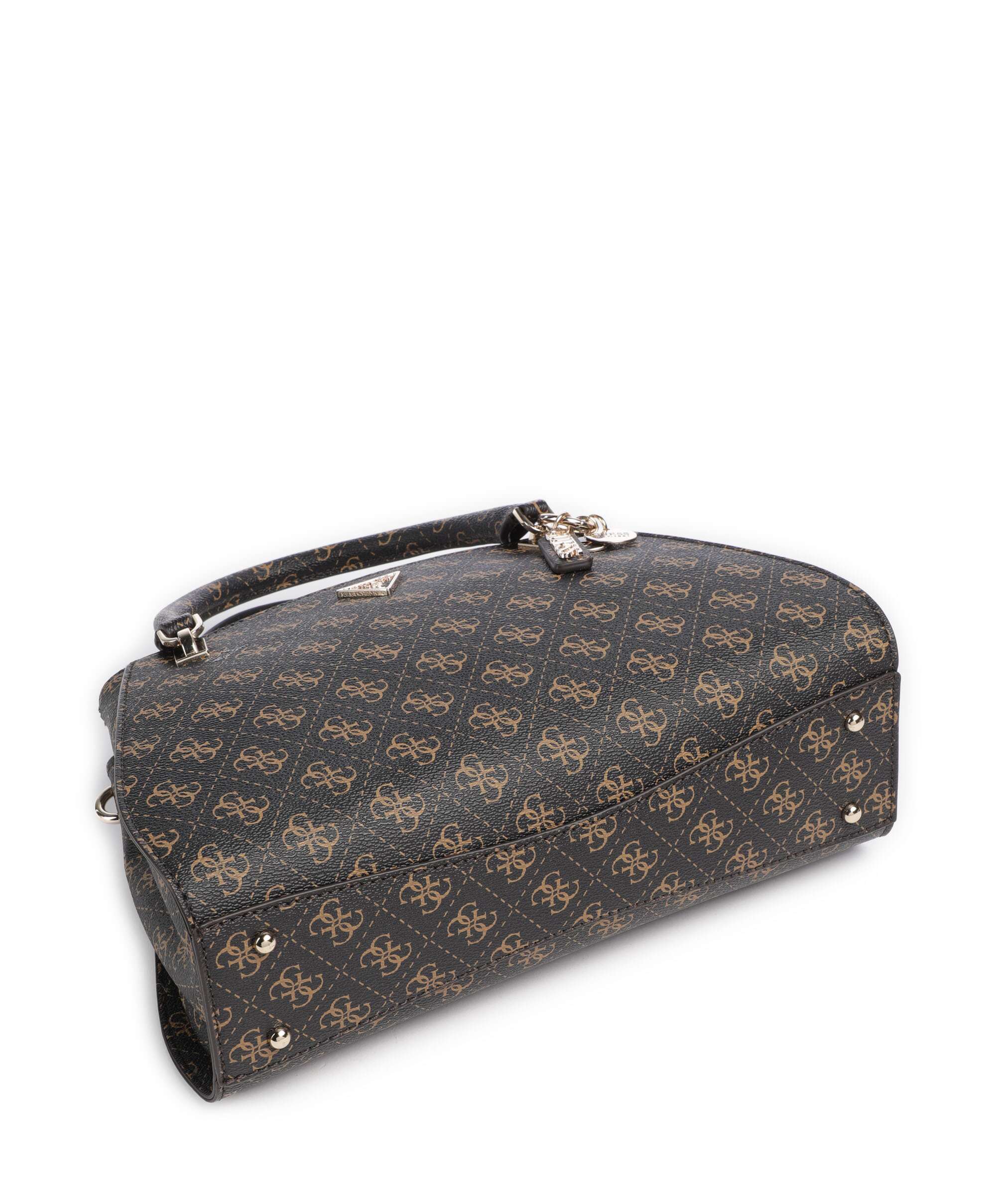 Guess Noelle Q Logo Handbag brown logo - Image 5