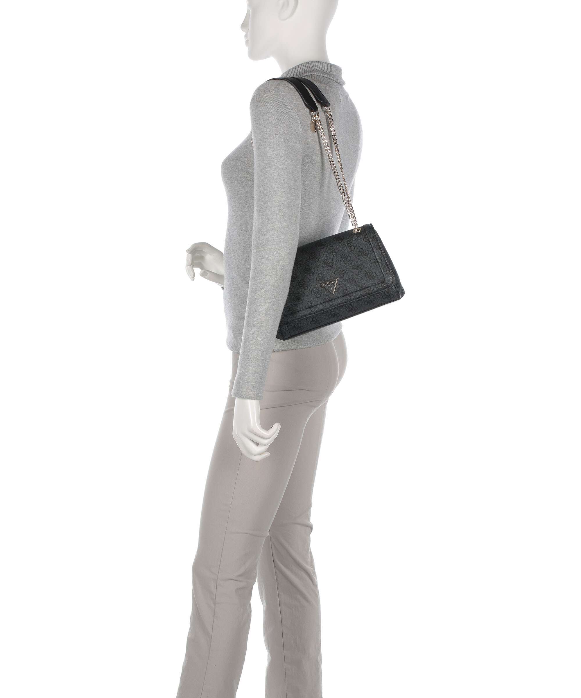 Guess Noelle Shoulder bag coal logo - Image 3