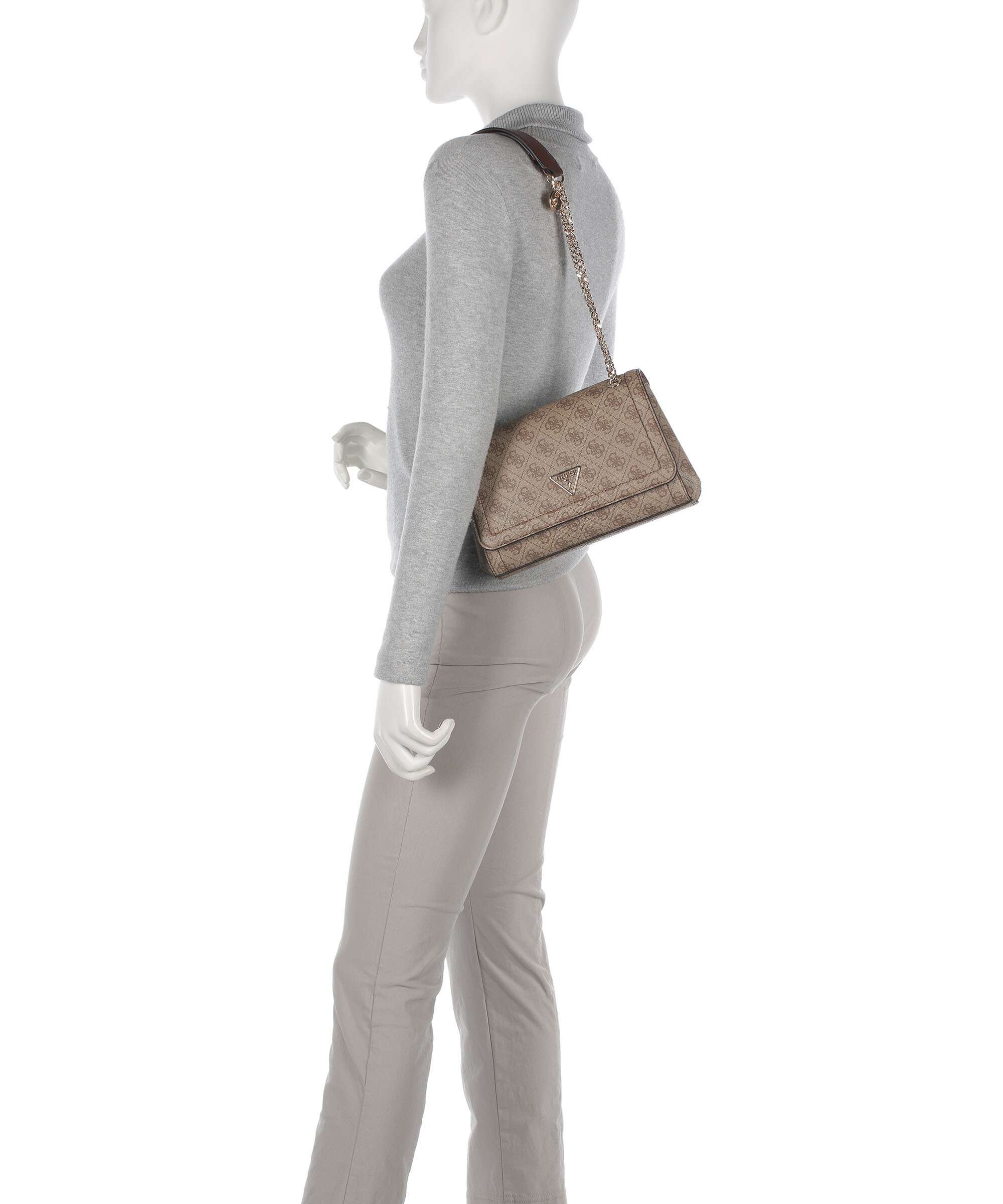 Guess Noelle Shoulder bag latte logo/brown - Image 3