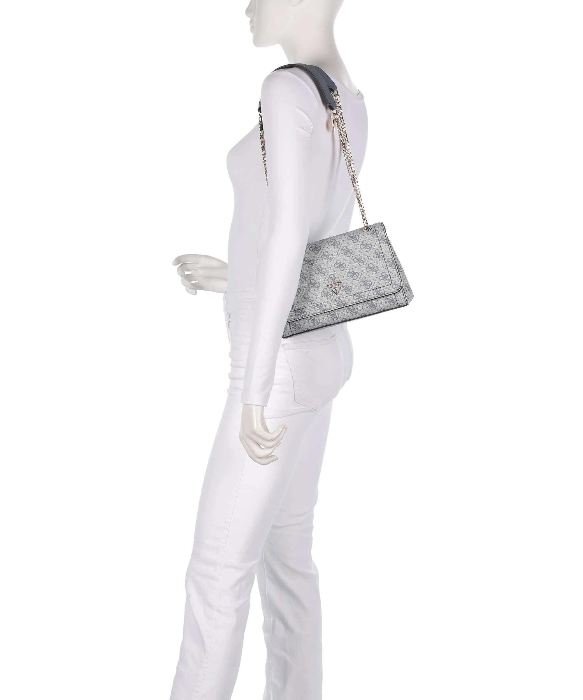 Guess Noelle Shoulder bag slate grey - Image 3