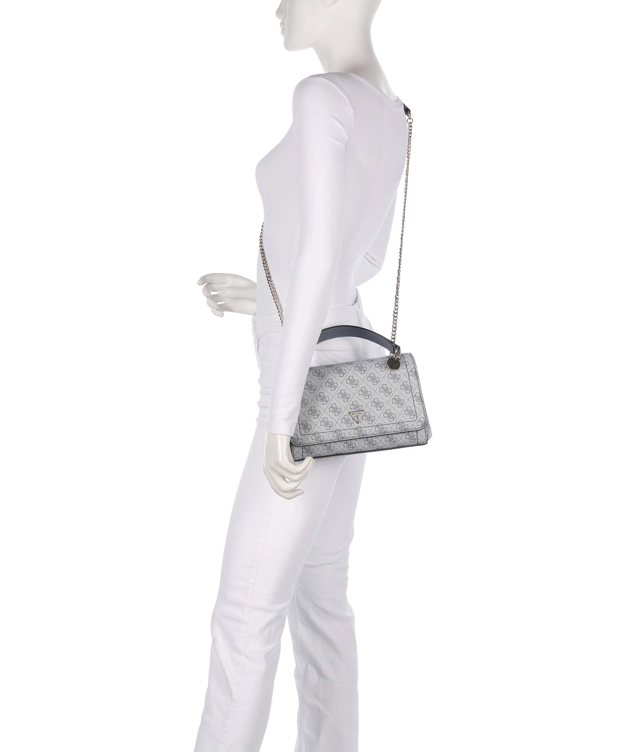 Guess Noelle Shoulder bag slate grey - Image 4