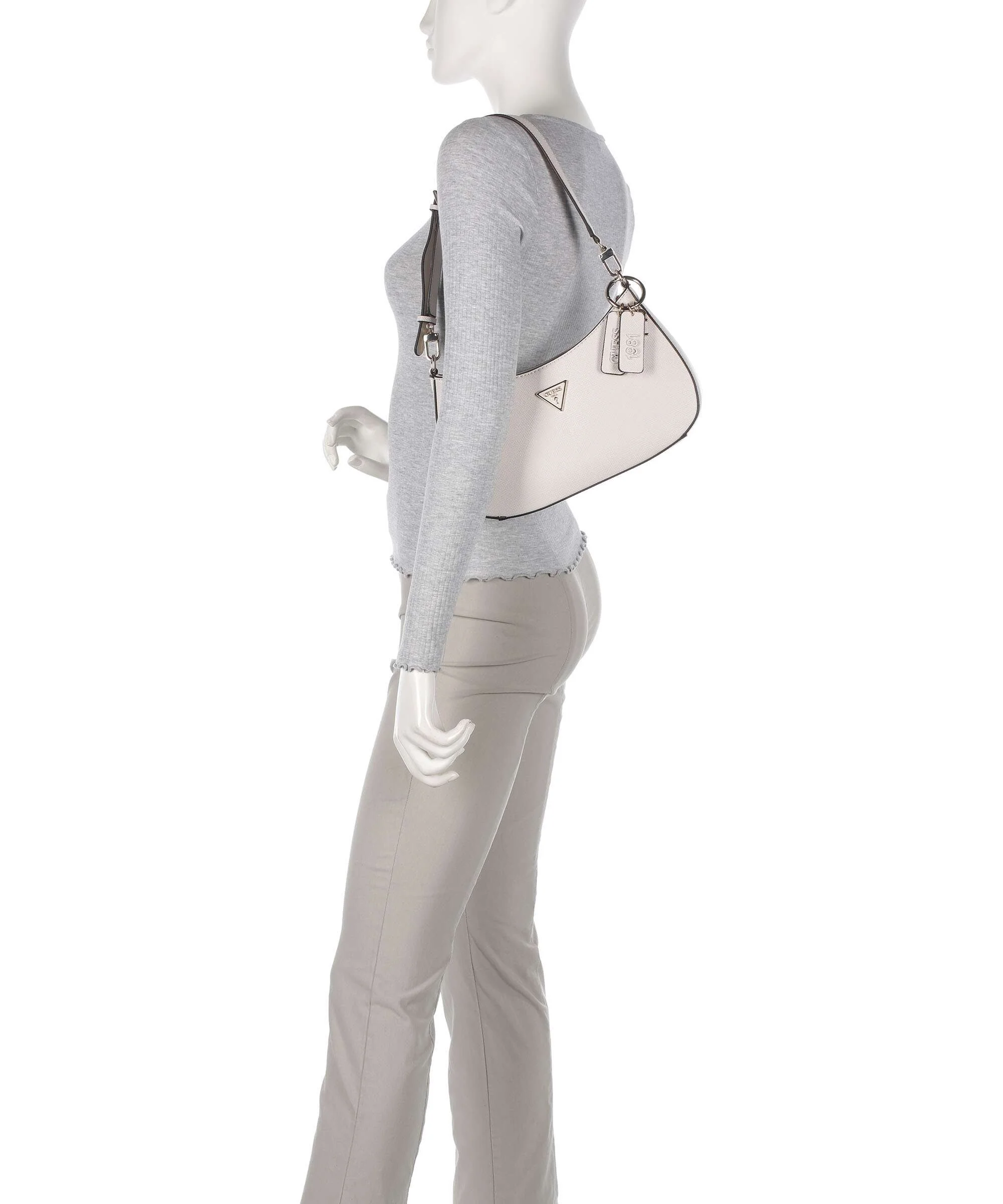 Guess Noelle Shoulder bag bone - Image 3