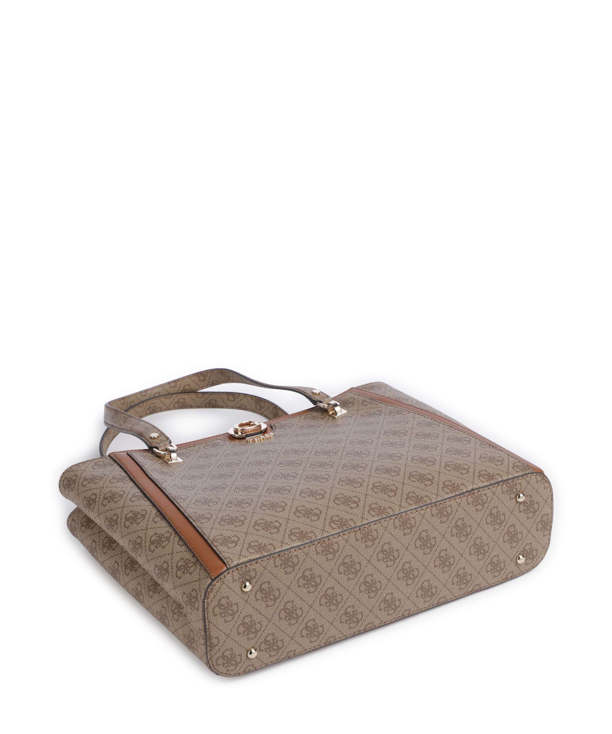 Guess Orlina 4G Logo Tote bag latte logo/brown - Image 4