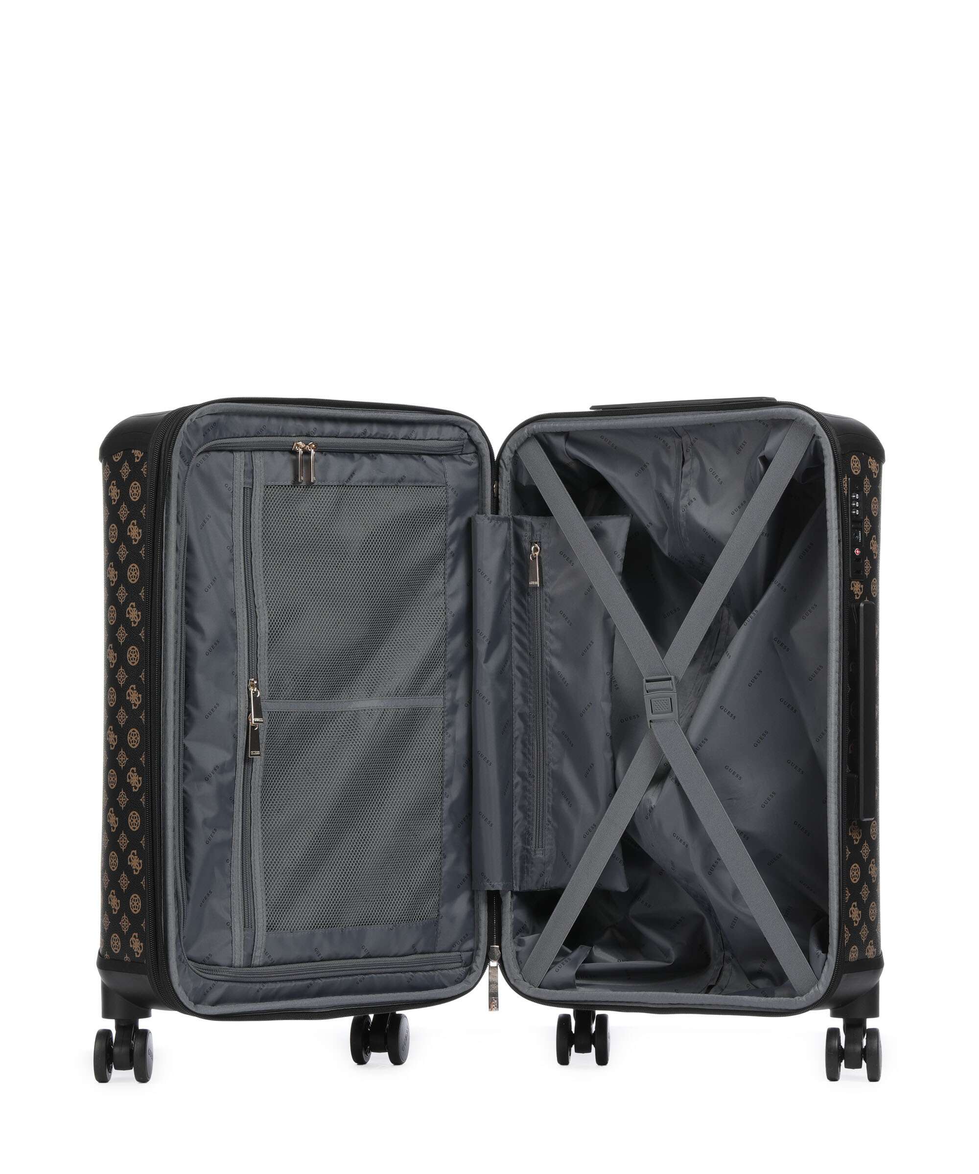 Guess Wilder Spinner (4 wheels) brown - Image 6