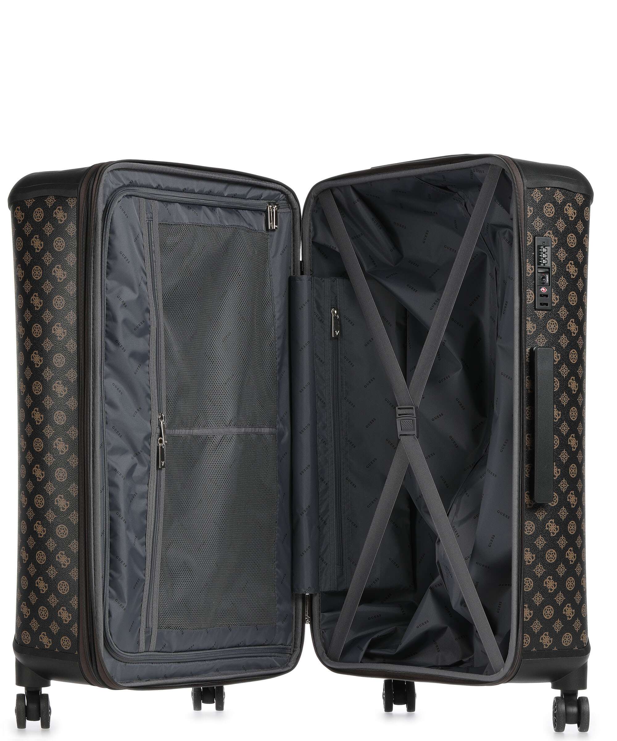Guess Wilder Spinner (4 wheels) brown - Image 6