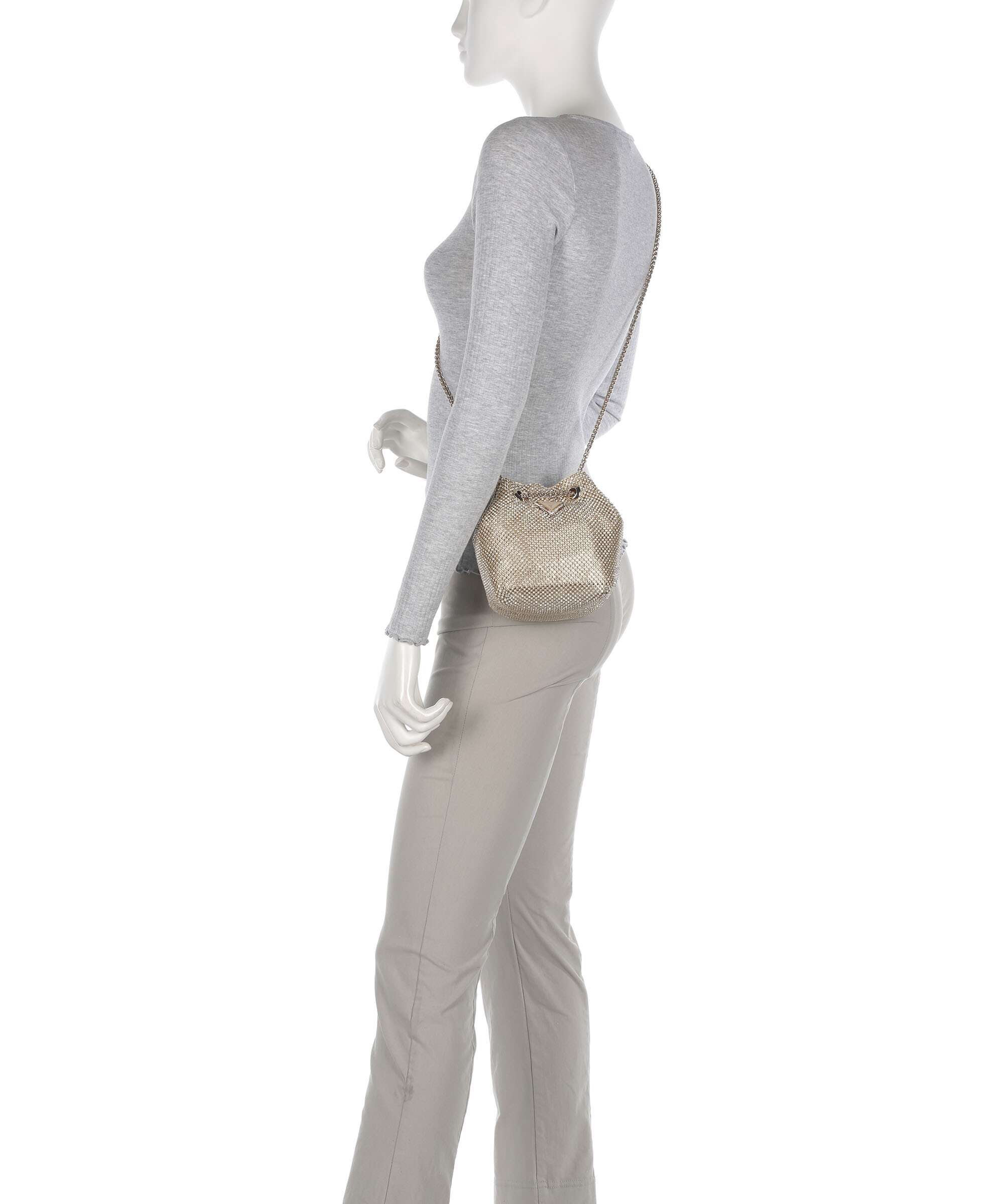 Guess Zalina Shoulder bag gold - Image 3