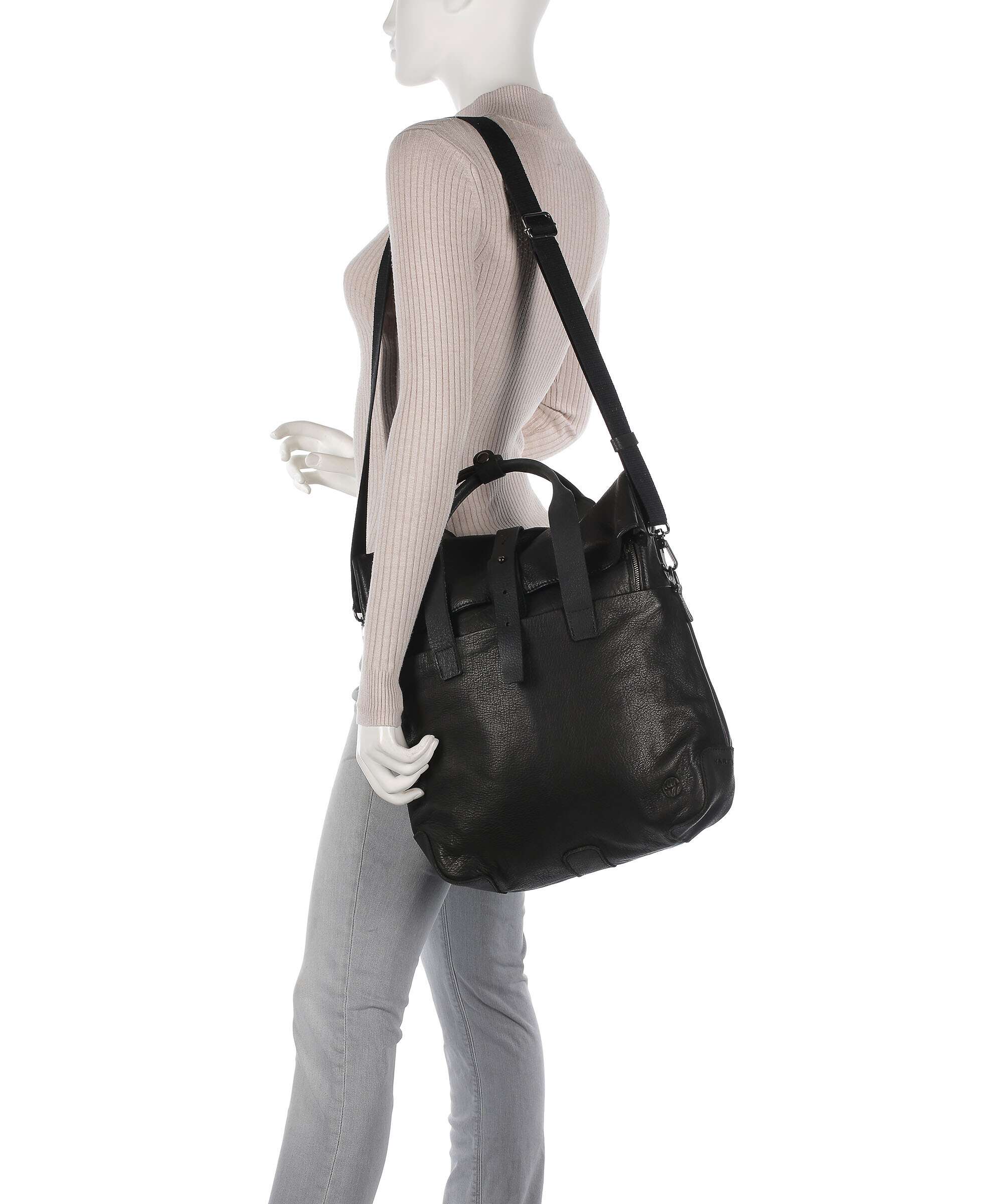 Harold's Mount Ivy XL Rolltop backpack black - Image 4