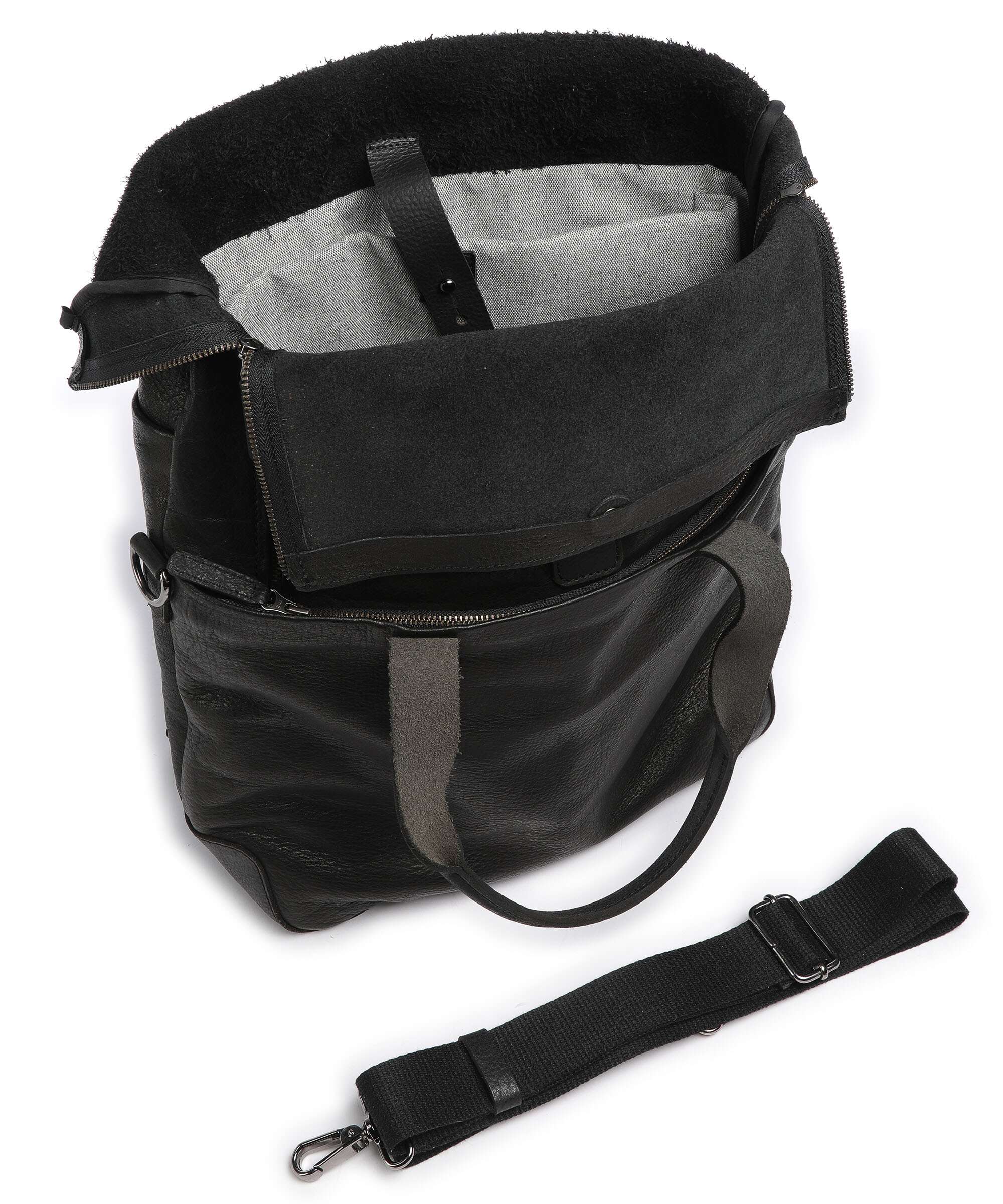 Harold's Mount Ivy XL Rolltop backpack black - Image 6
