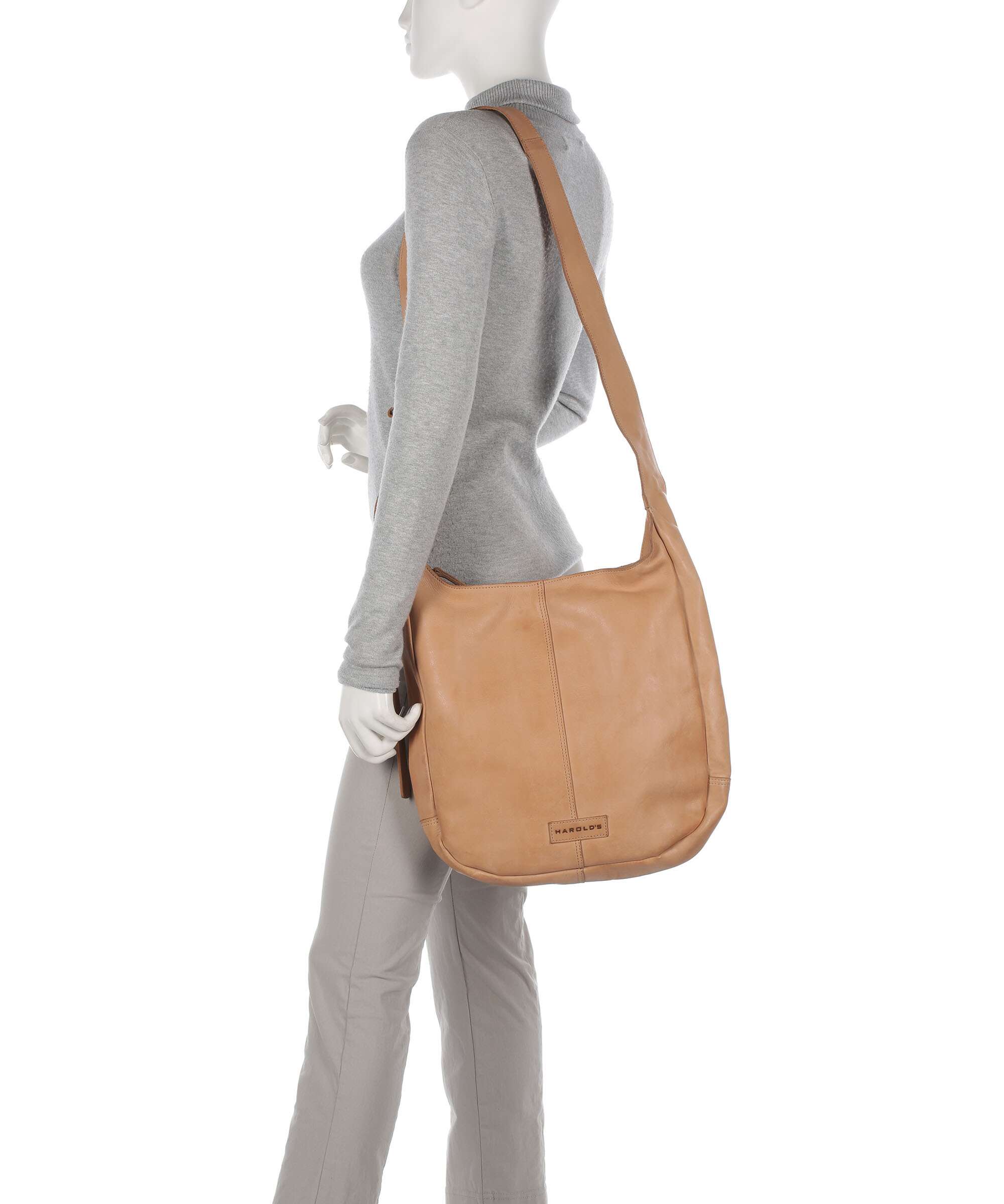 Harold's Submarine Hobo bag caramel - Image 3