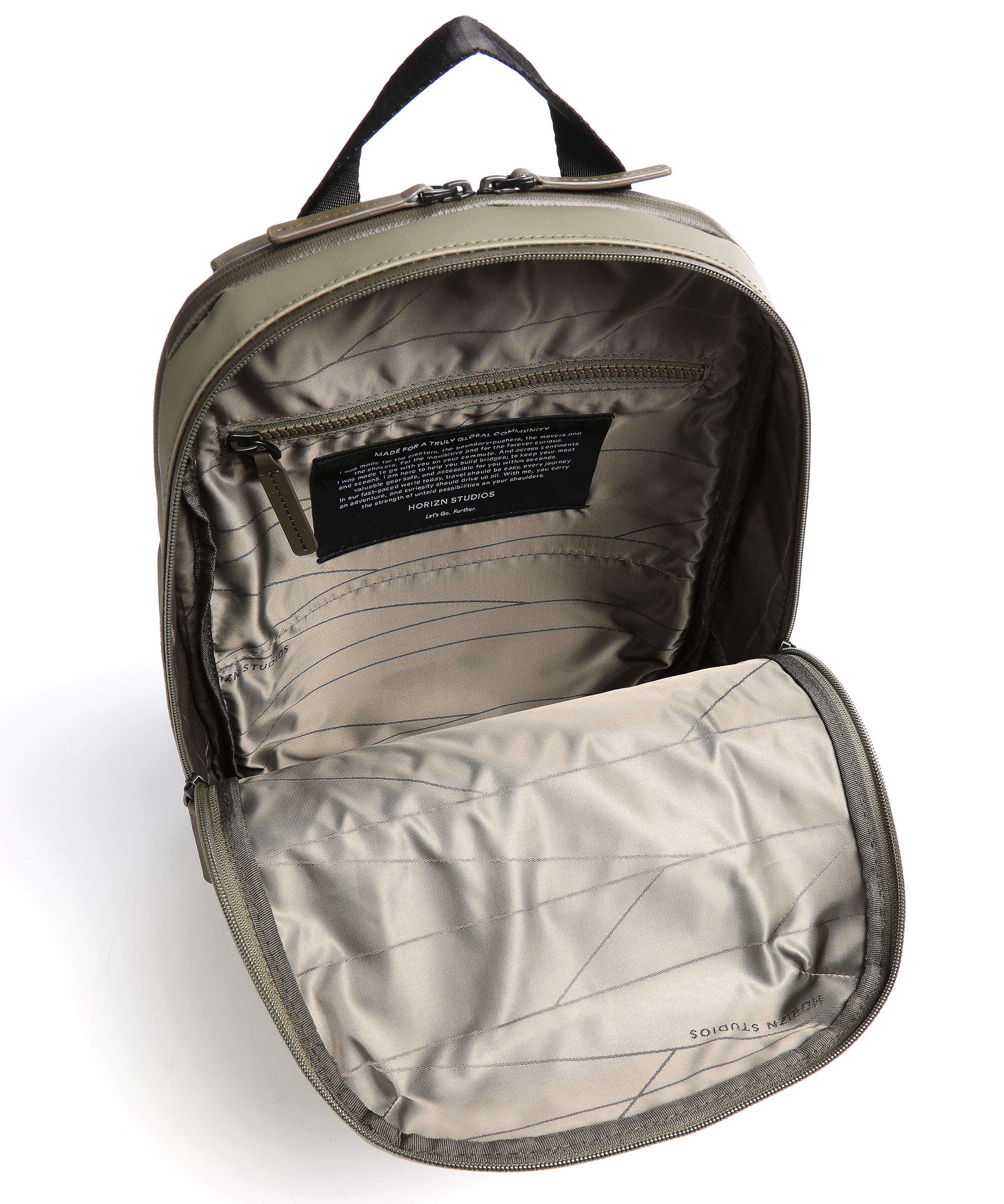 Horizn Studios Gion S Laptop backpack dark olive - Image 5