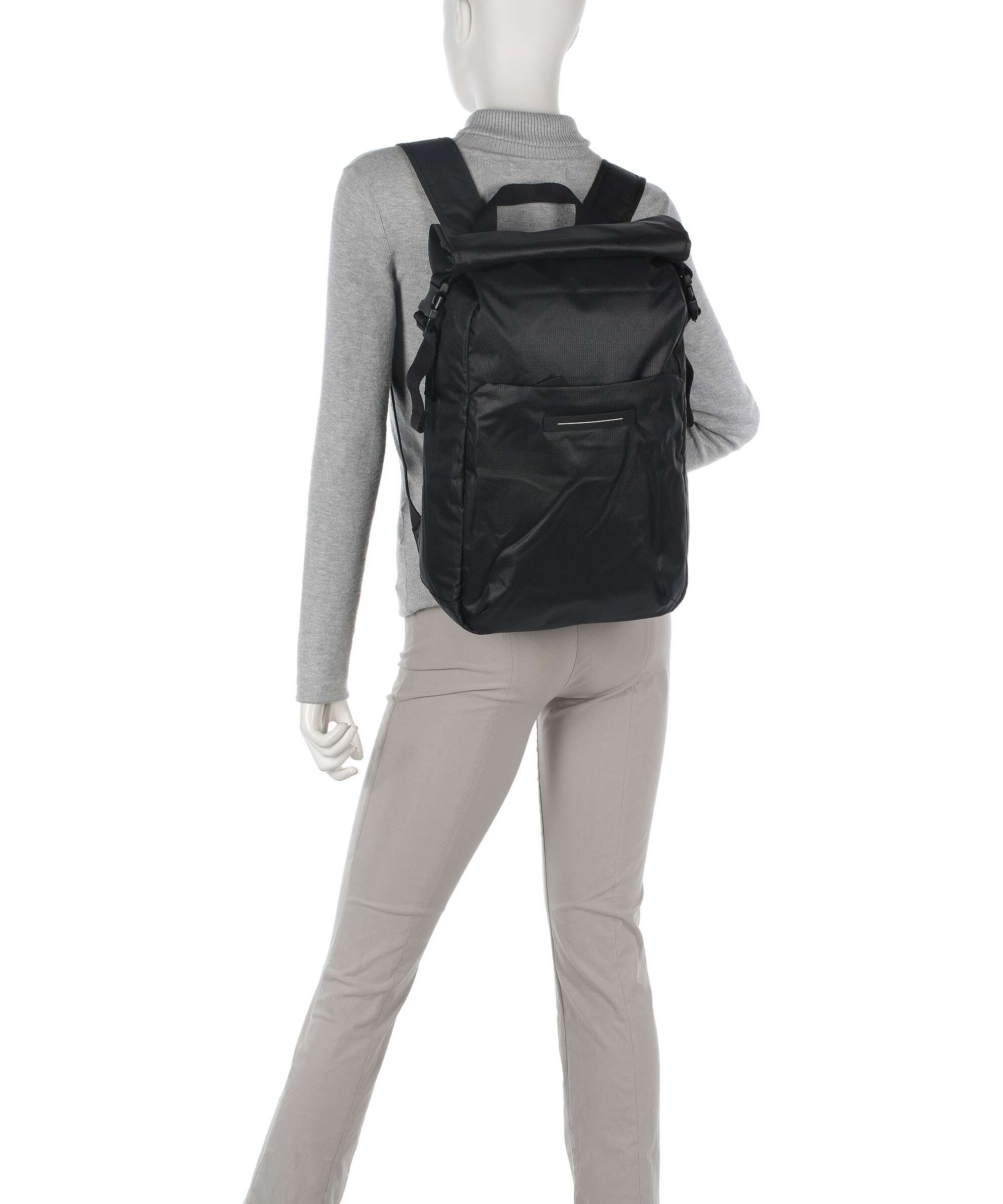 Horizn Studios Shibuya Rolltop backpack all black - Image 3