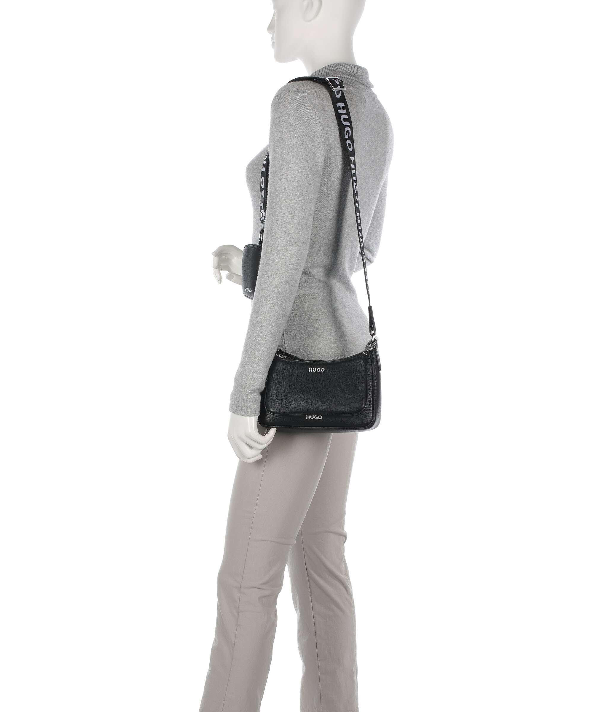 Hugo Bel Crossbody bag black - Image 3