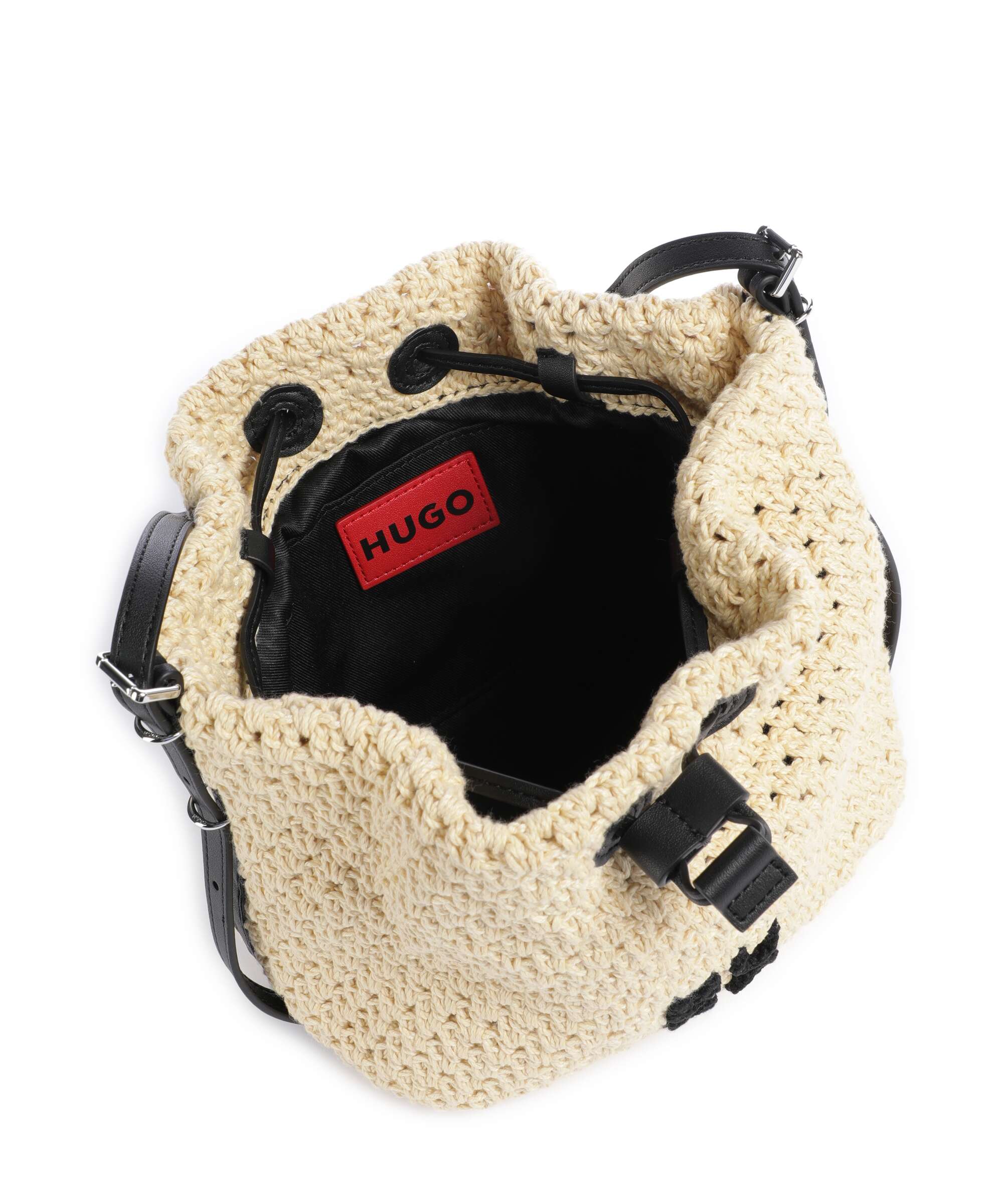 Hugo Neeko Bucket bag light beige - Image 6