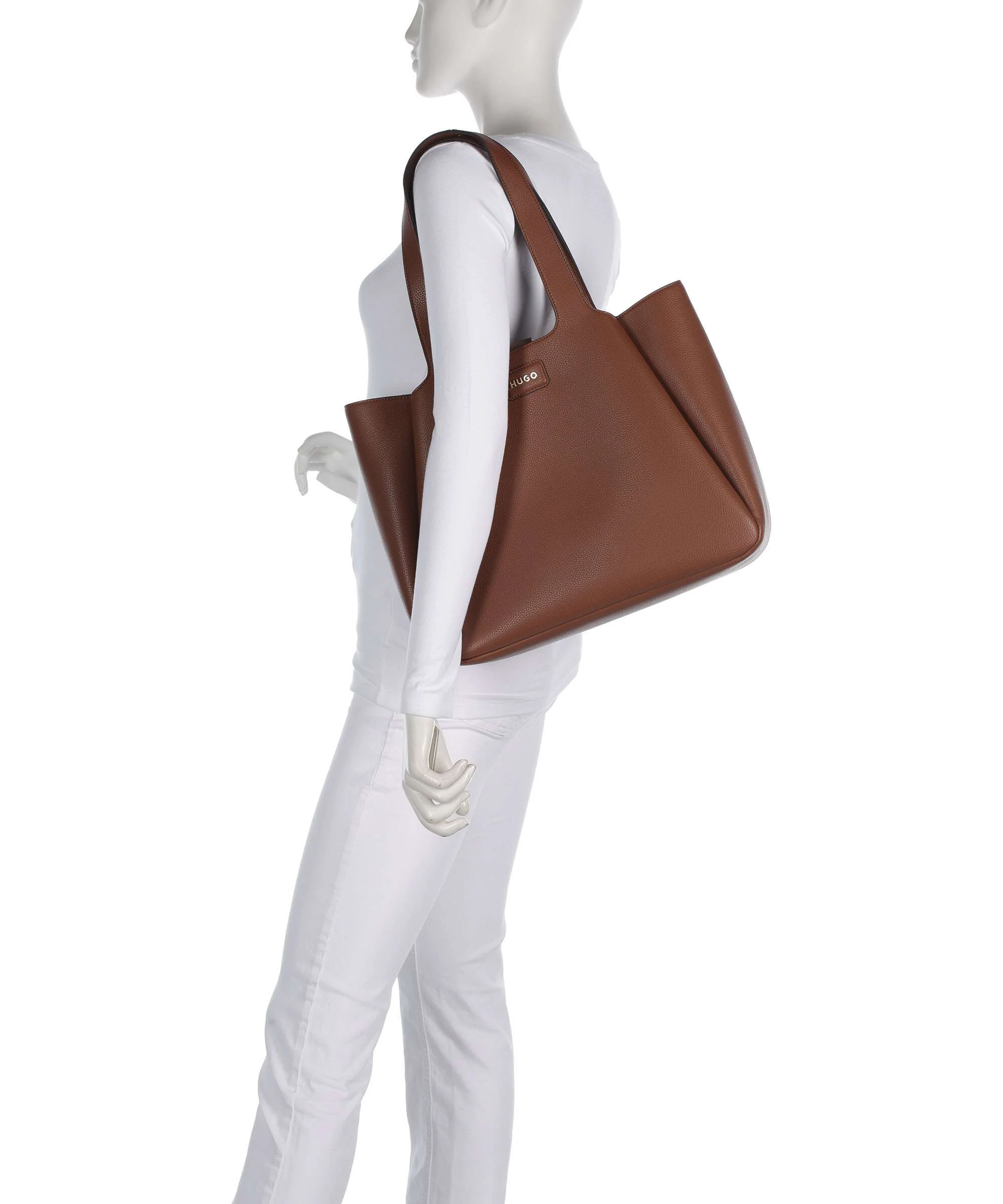 Hugo Orin Tote bag medium brown - Image 3