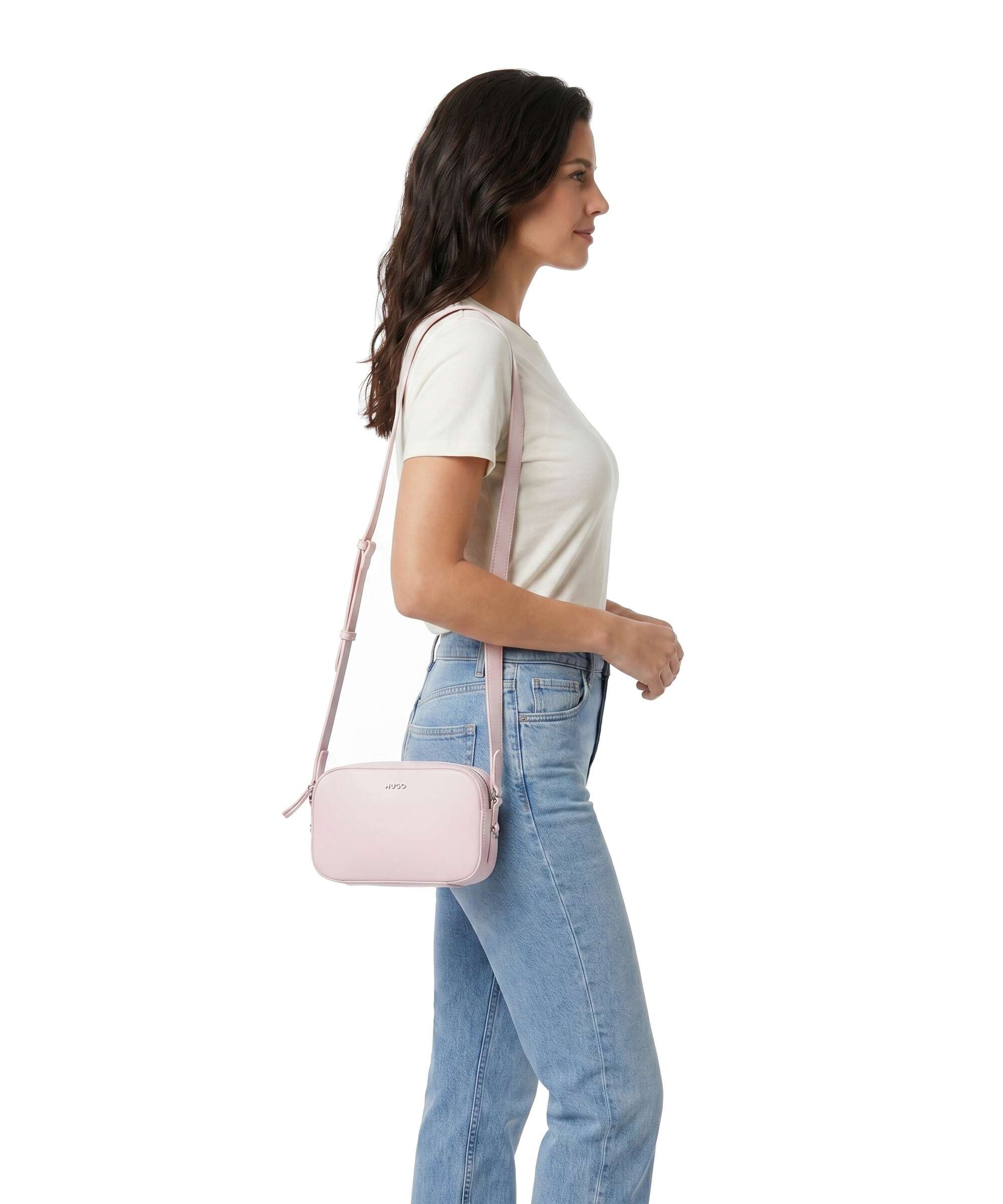 Hugo Syndra Crossbody bag light pastel pink - Image 3