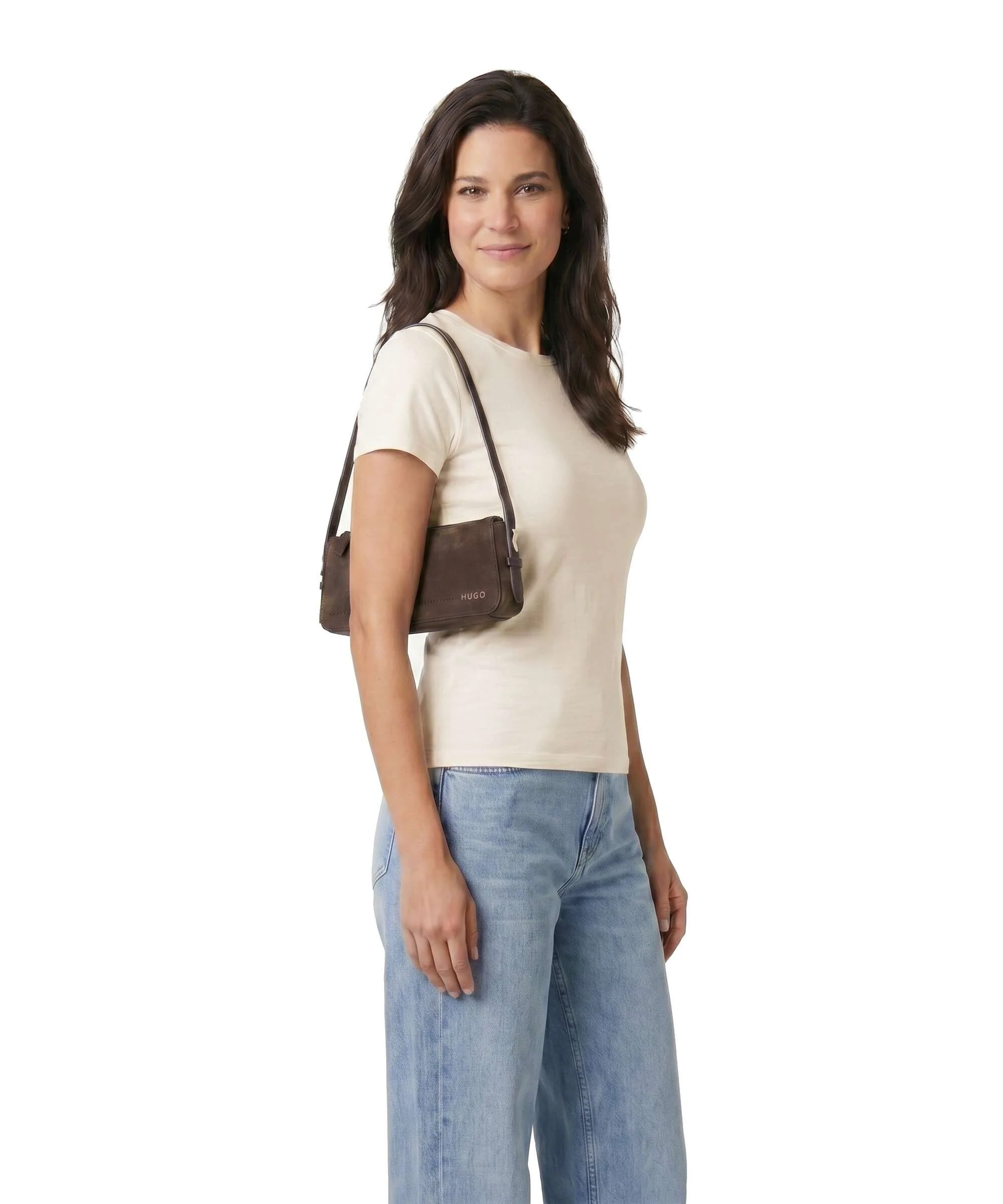 Hugo Yorih Shoulder bag dark brown - Image 3