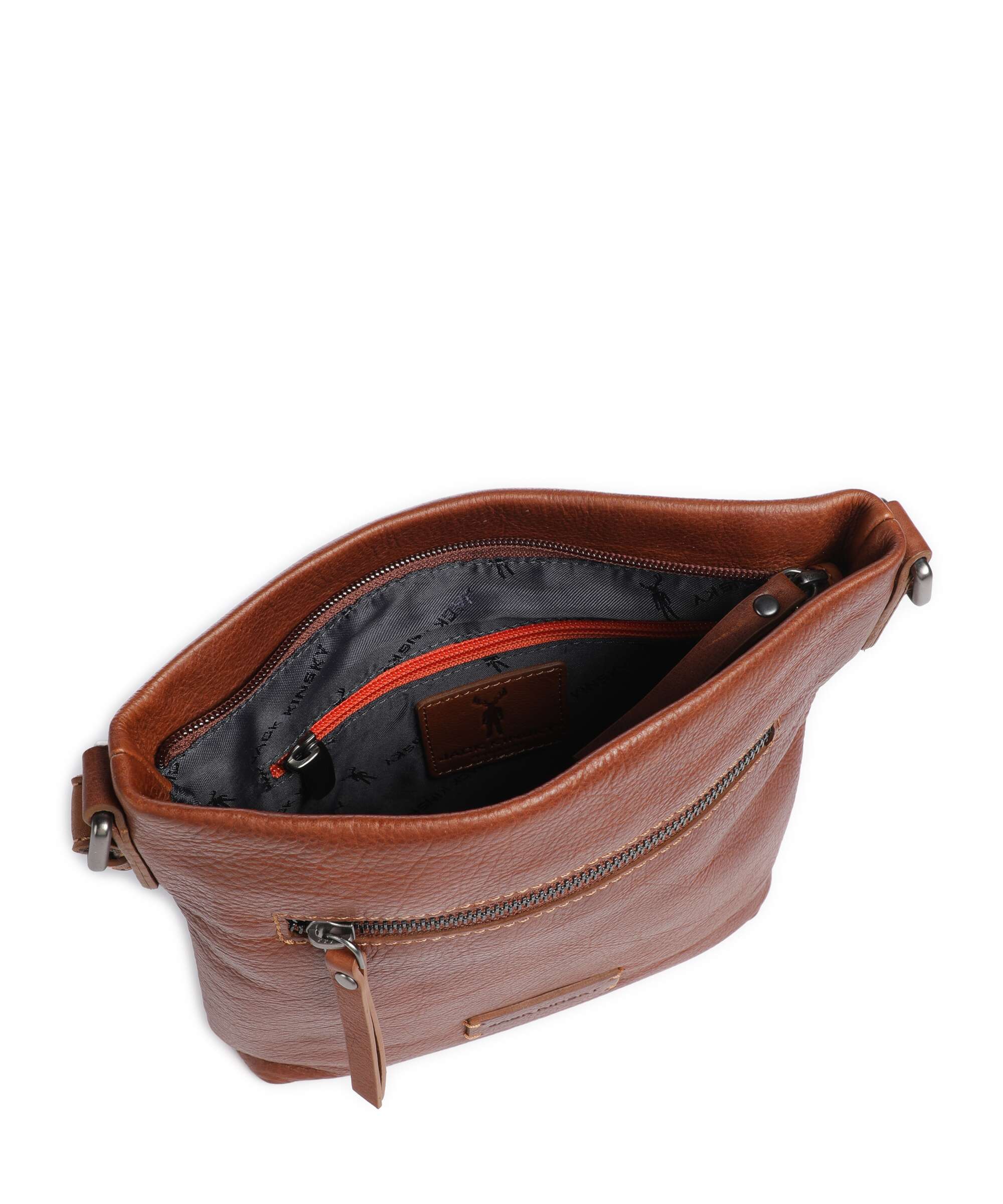 Jack Kinsky Montreal 20N Crossbody bag cognac - Image 6