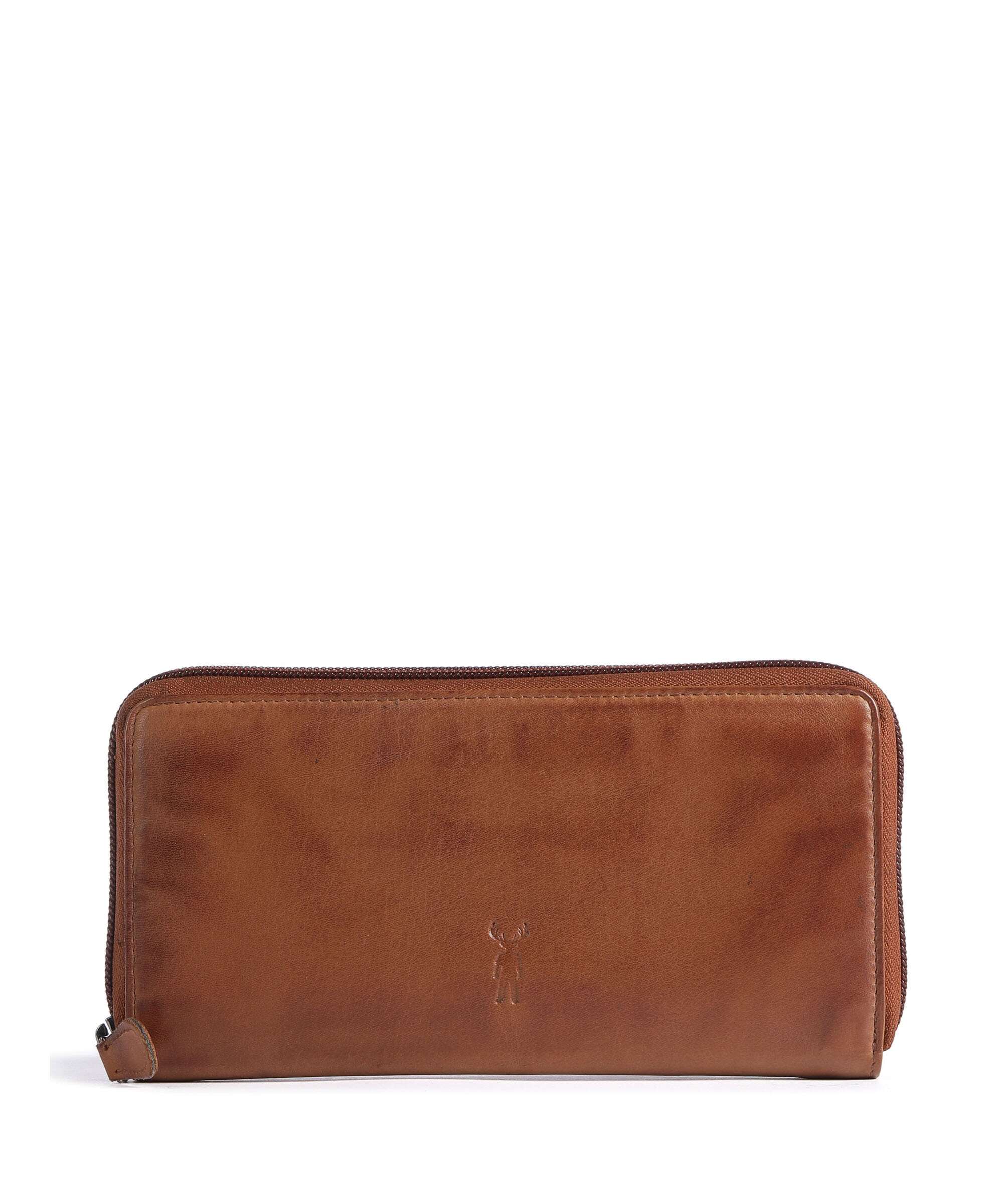 Jack Kinsky Nelson 1018 Wallet cognac