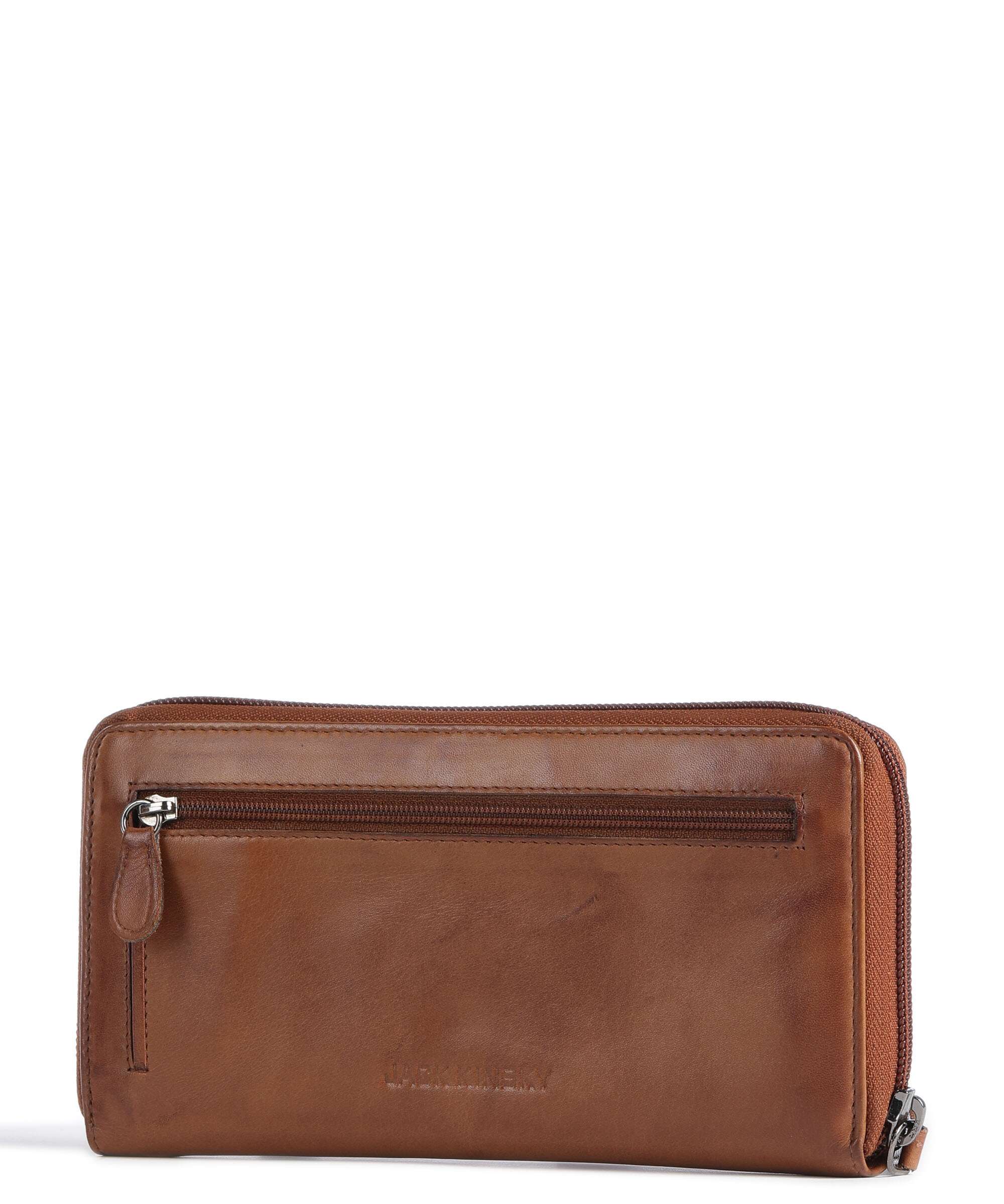 Jack Kinsky Nelson 1018 Wallet cognac - Image 3